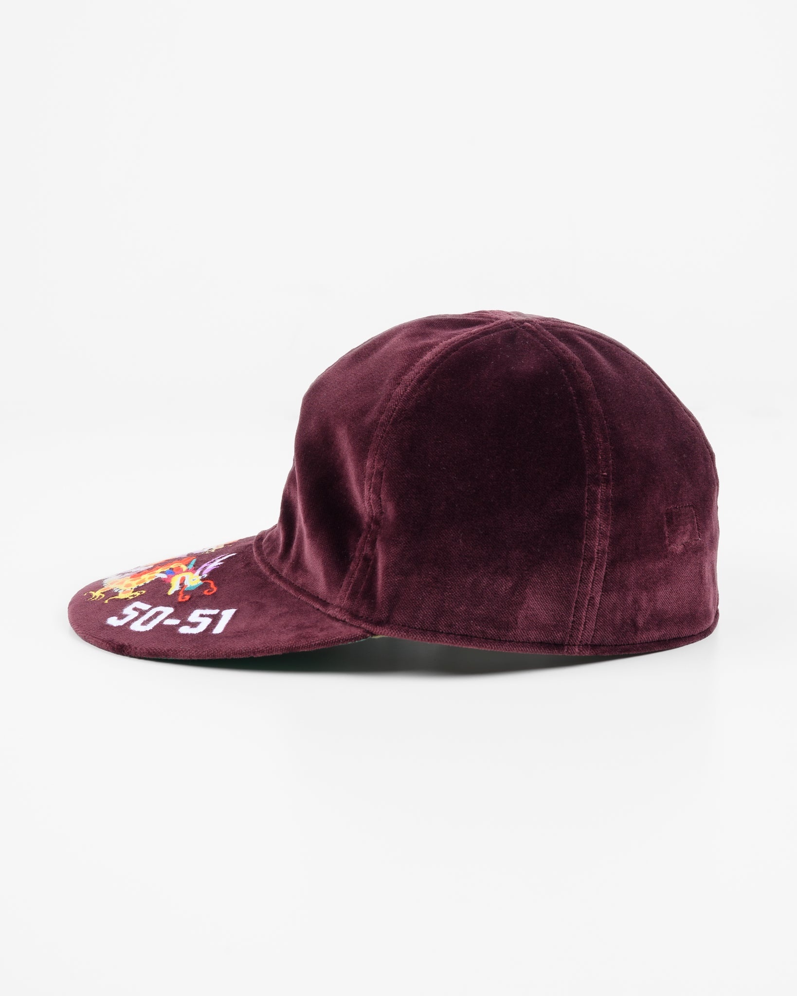 PAPA NUI - KOREAN '51 CAP - BURGUNDY - 4