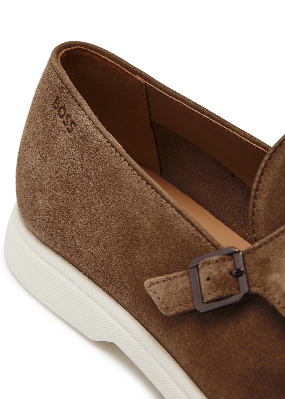 Boss Monk Suede Loafers - 4