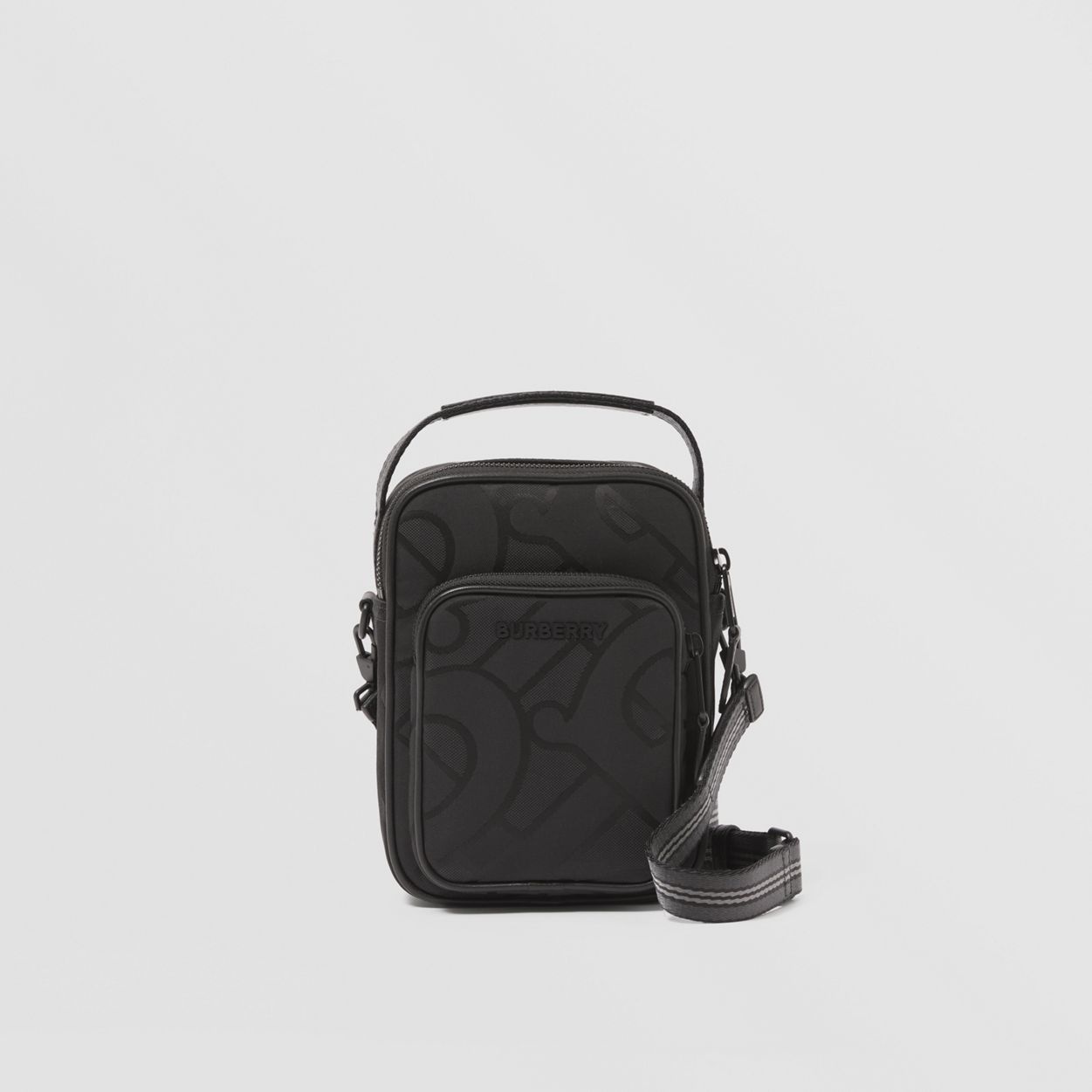 Monogram Jacquard Crossbody Bag - 1