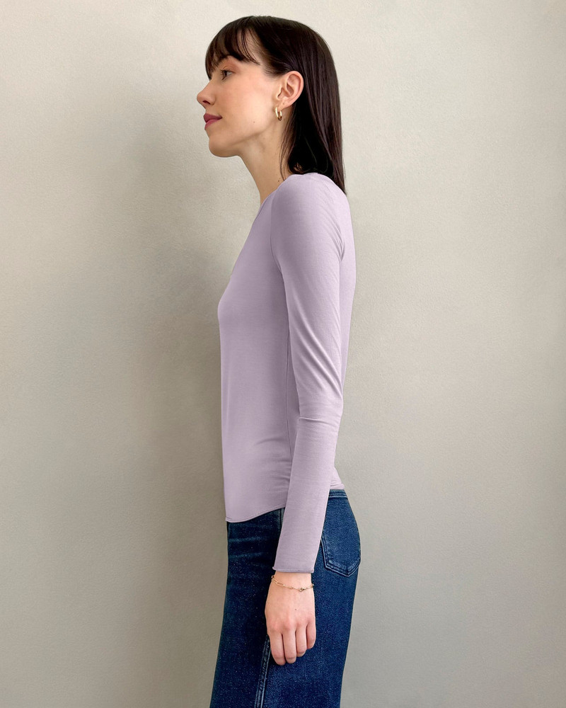 Bamboo Blend Long Sleeve Tee 4