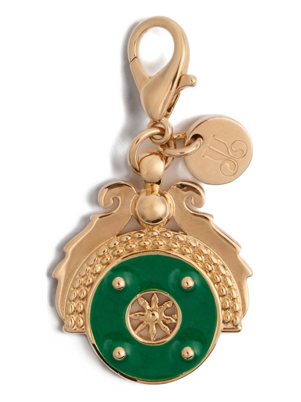 medallion charm pendant - 3