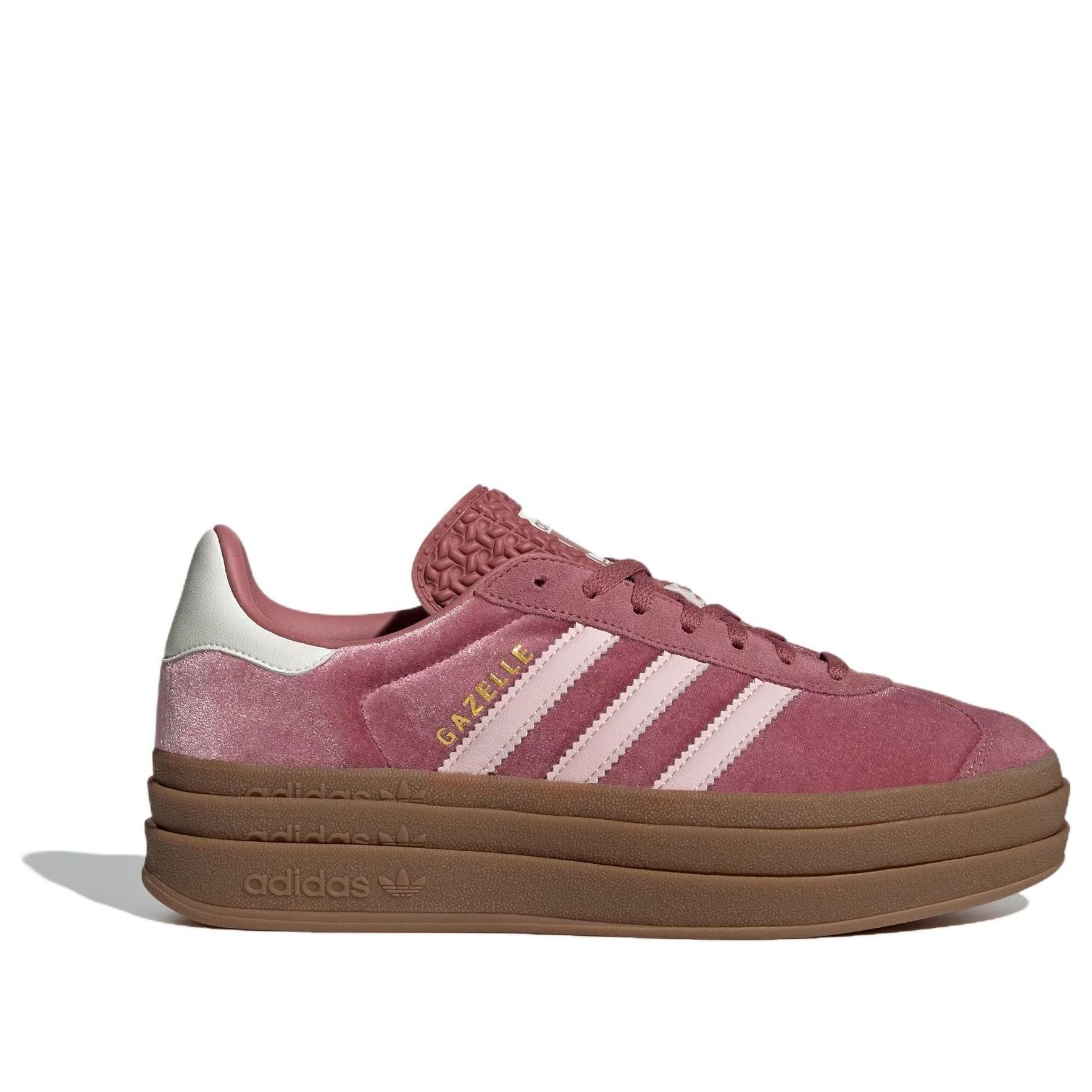 (WMNS) adidas originals Gazelle Bold 'Preloved Crimson Velvet' IG4389 - 2