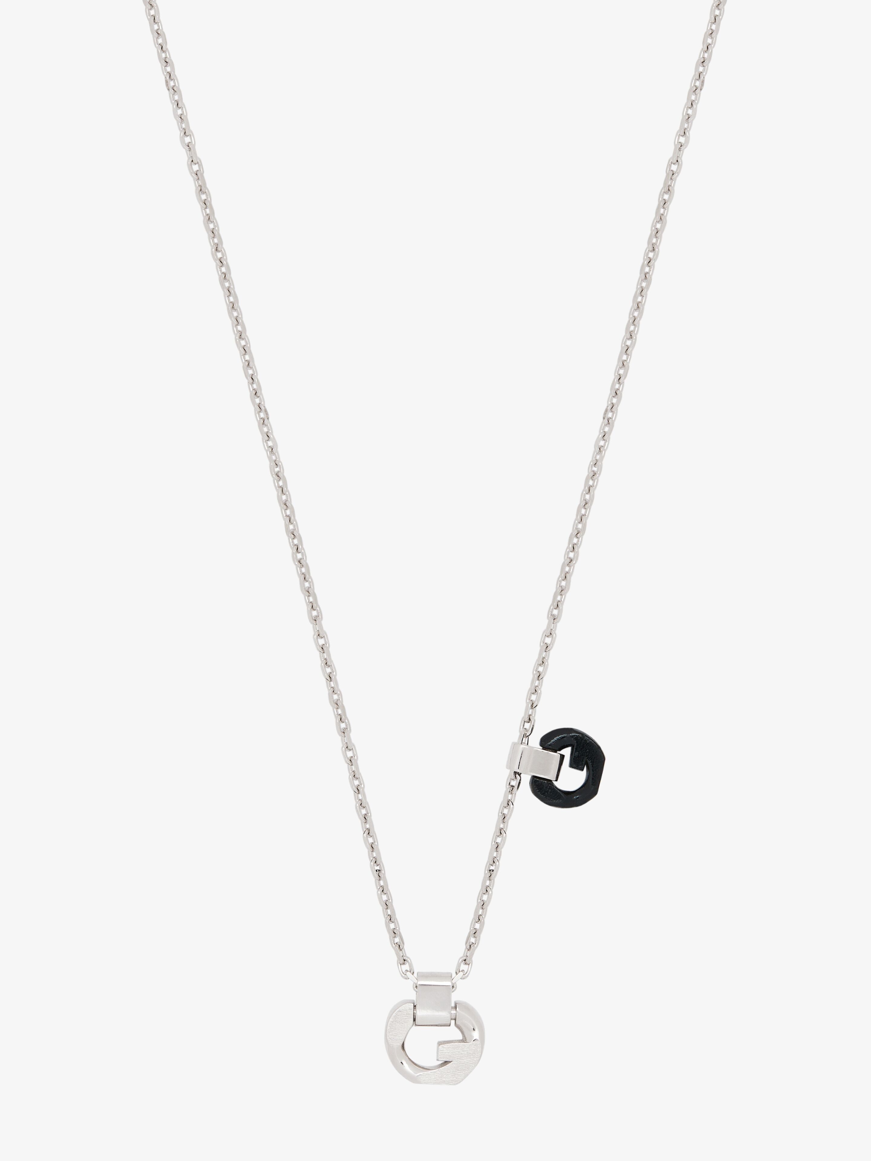 G CHAIN NECKLACE WITH PENDANT - 2