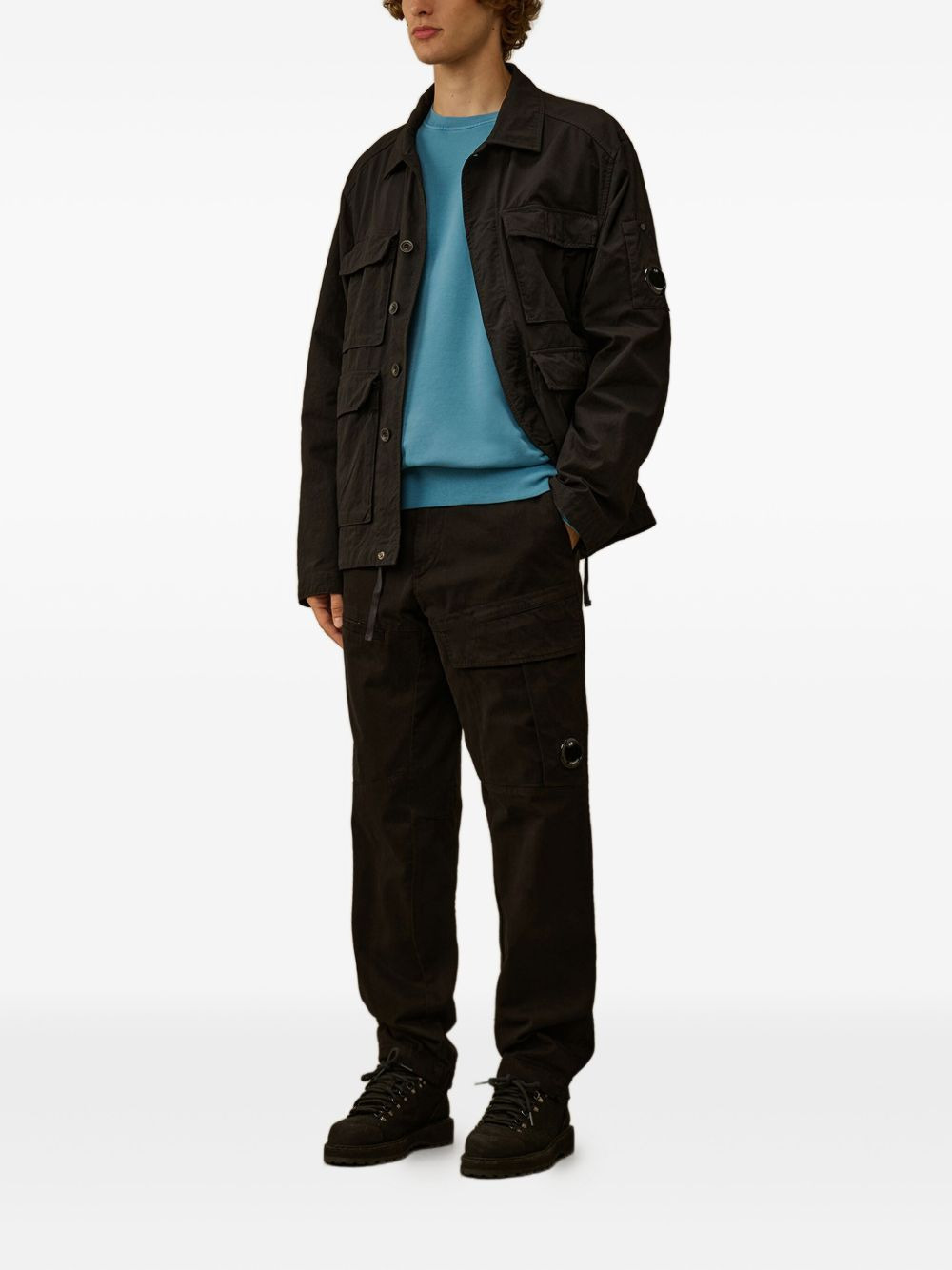 embroidered crew-neck sweatshirt - 2