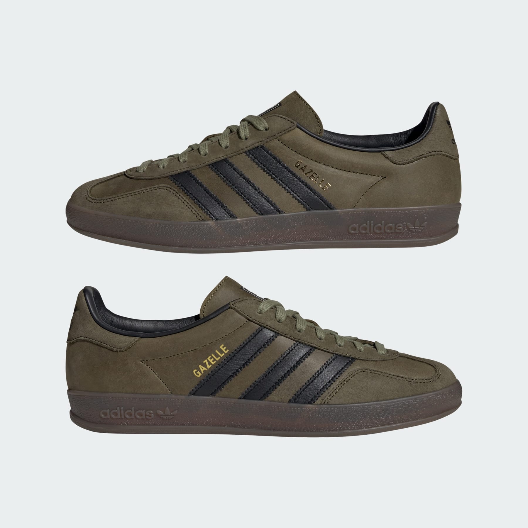 別注【adidas Originals】forJS GAZELLE INDOOR Adidas Originals Gazelle Indoor Focus Olive IH4772 Mens