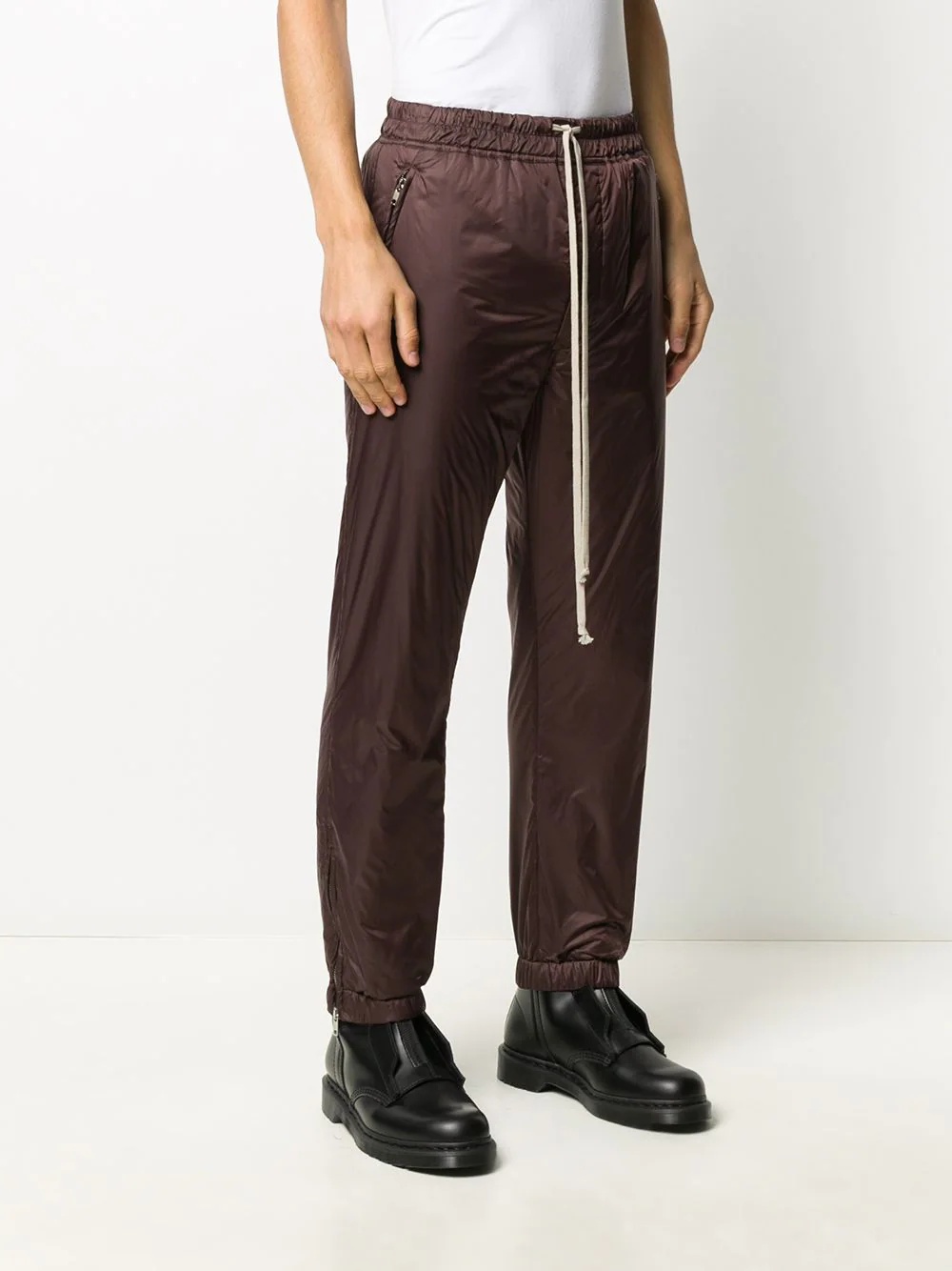 drawstring waist trousers - 3