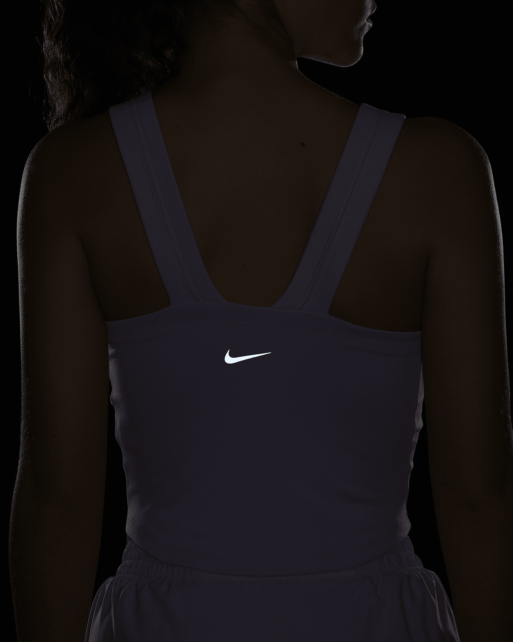 Nike Women's One Fitted Dri-FIT Strappy Cropped Tank Top - 6
