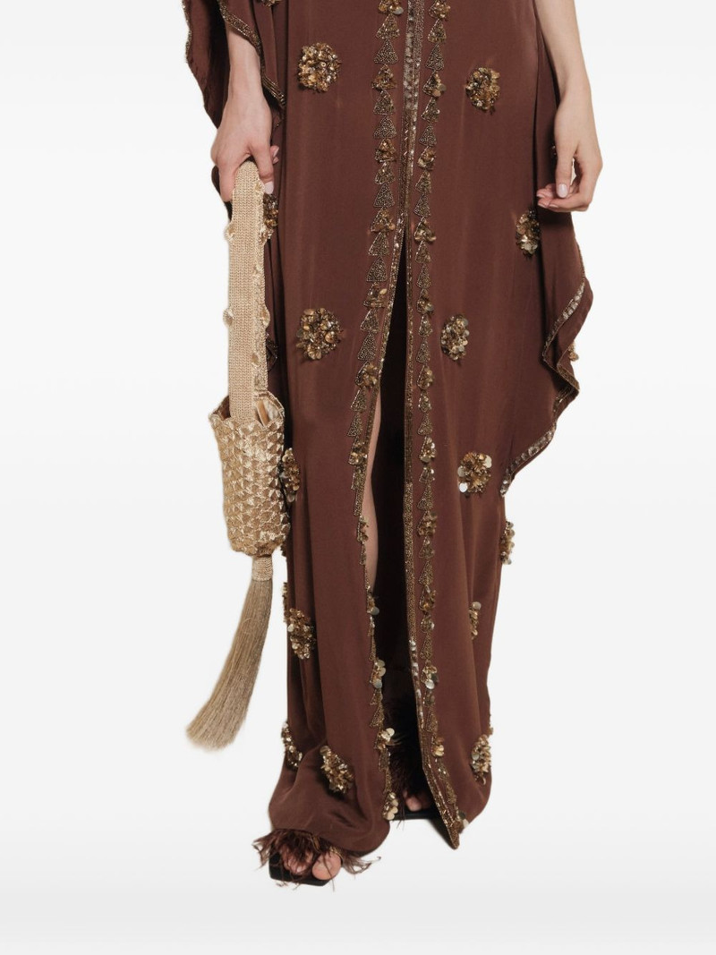 Johanna Ortiz Fate's Bouquet tassel mini bag outlook