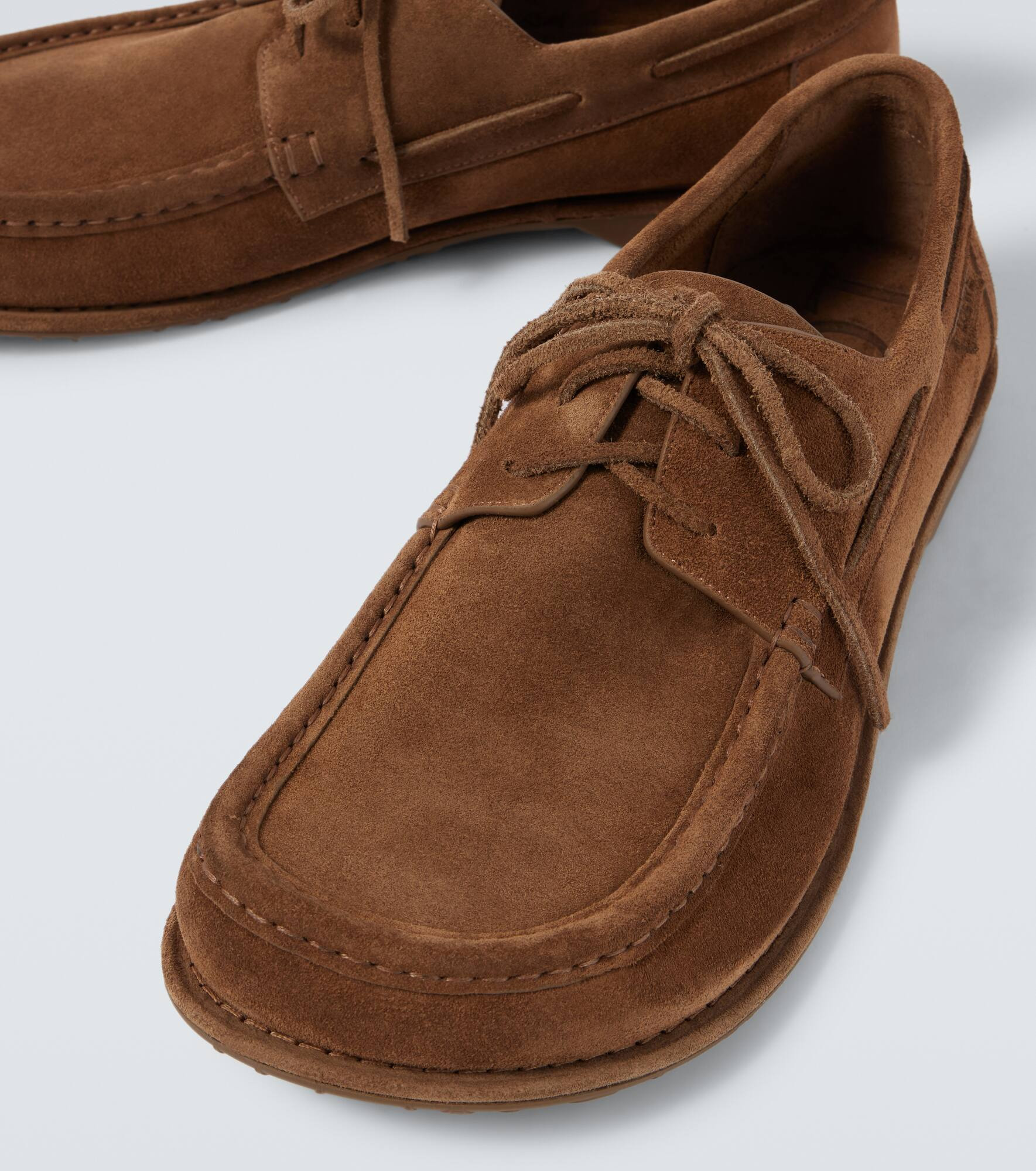 Paula's Ibiza Campo suede boat shoes - 3