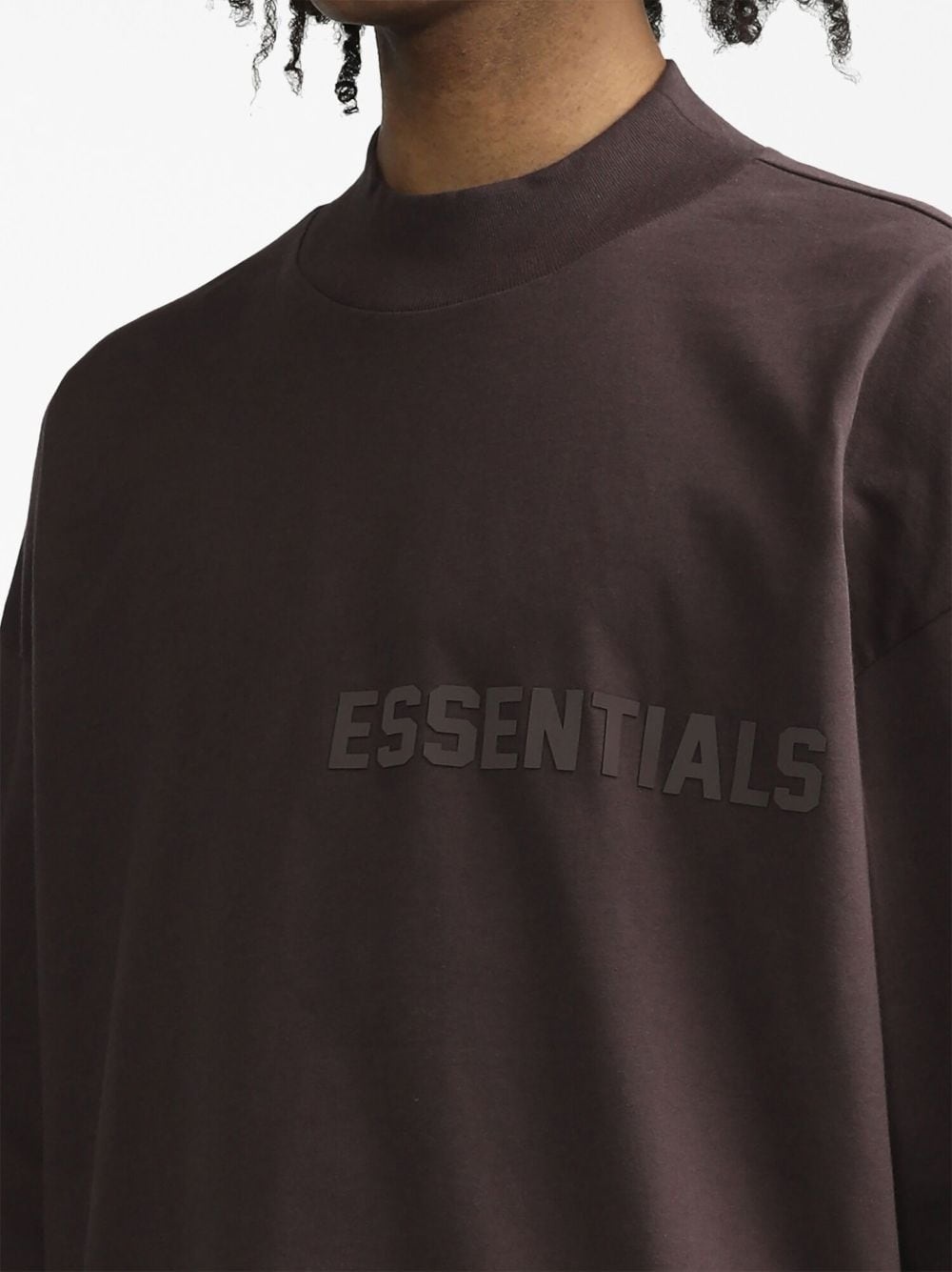 logo-print long-sleeve T-shirt - 5