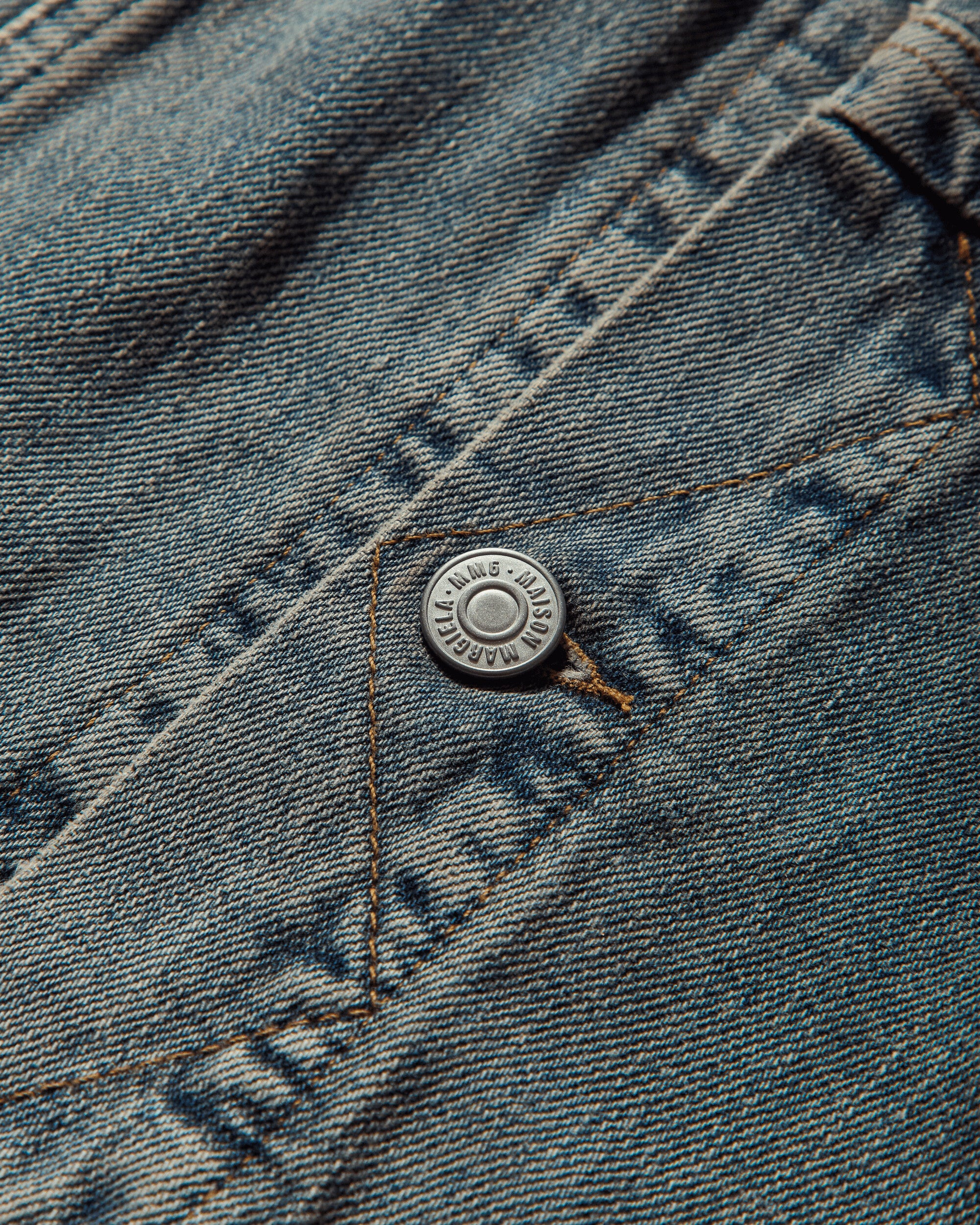 Men's Denim Jacket Light Grey - 4
