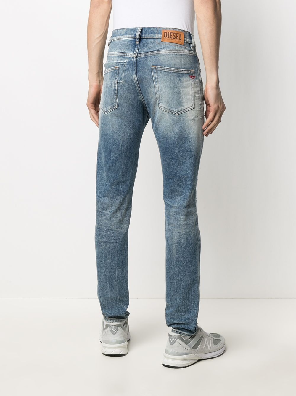 D-Strukt mid-rise slim-fit jeans - 4