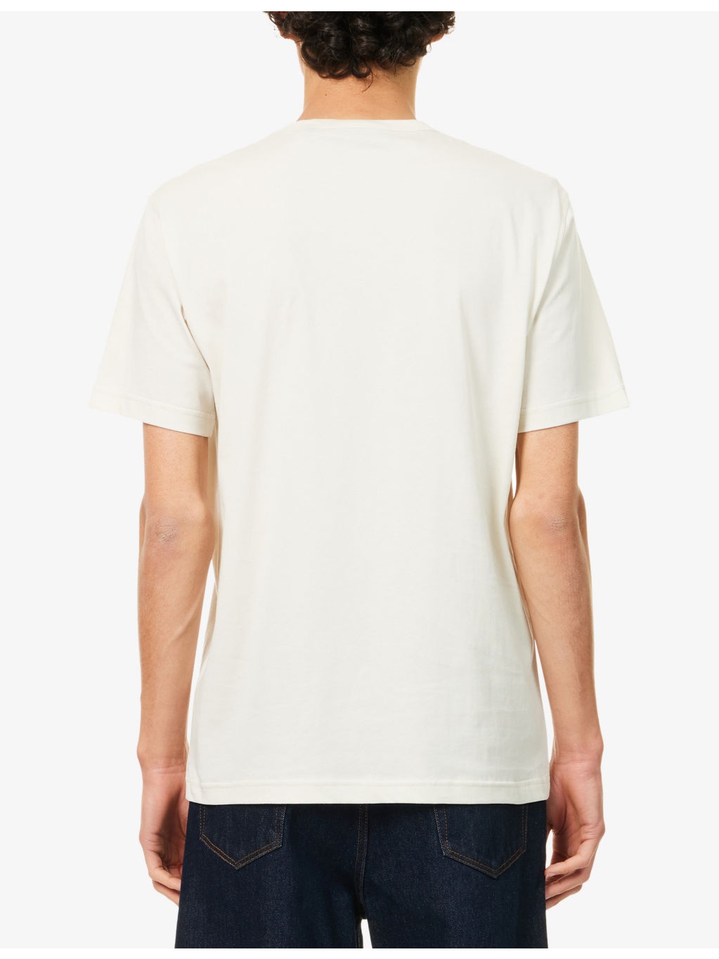Brand-Patch Crewneck Cotton-Jersey T-Shirt - 4