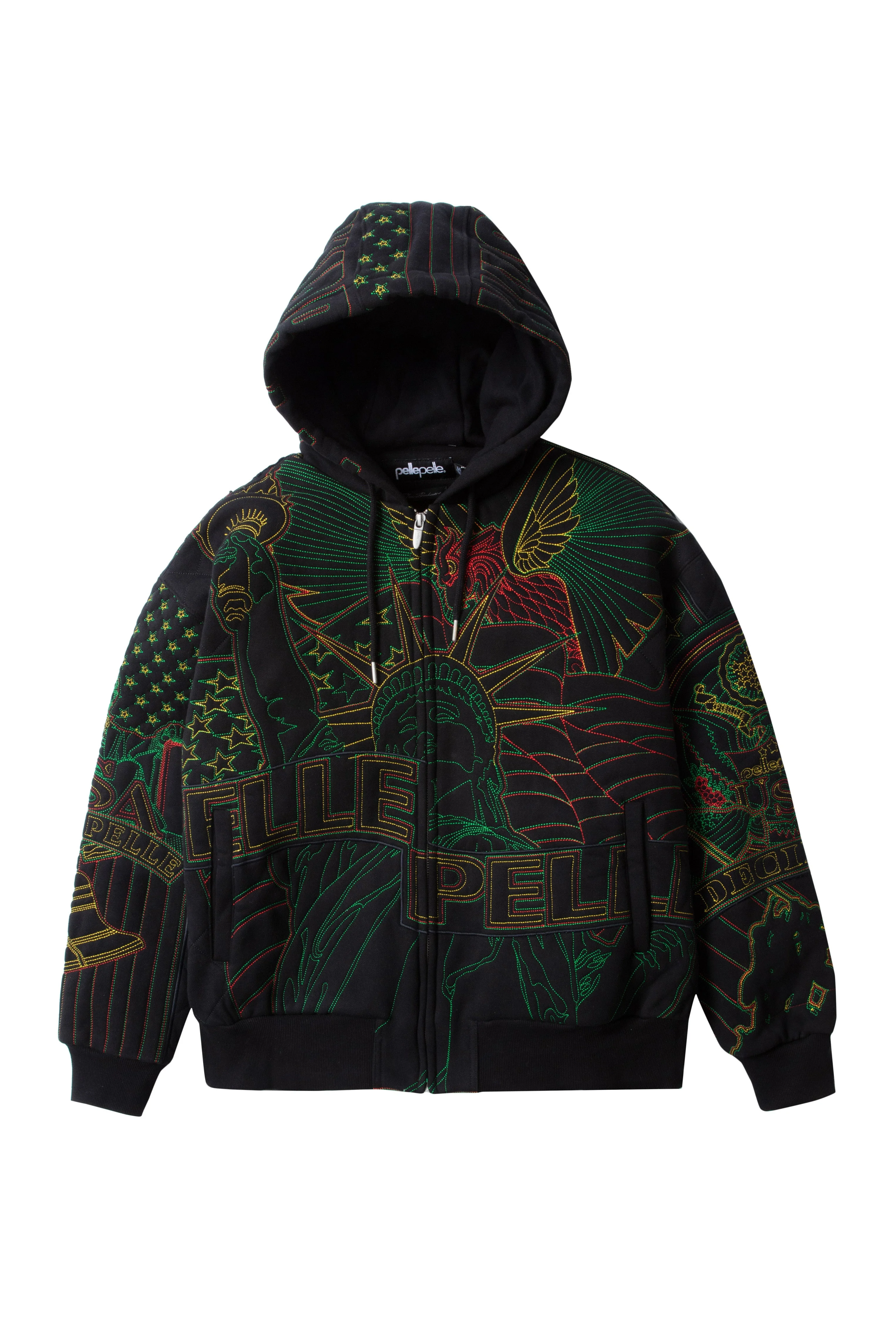 WDW X PP MONUMENT ZIP UP HOODIE - 1