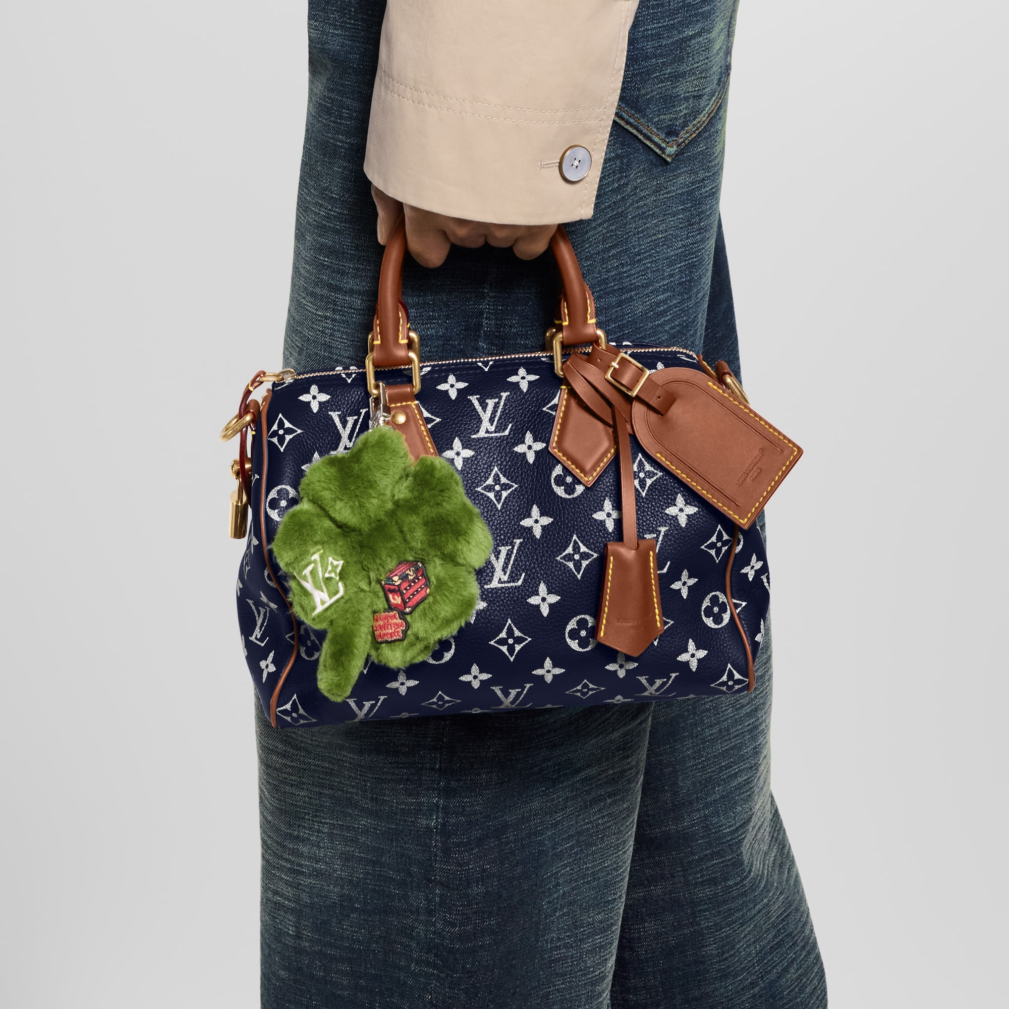 LV Lucky Trefoil Bag Charm - 3