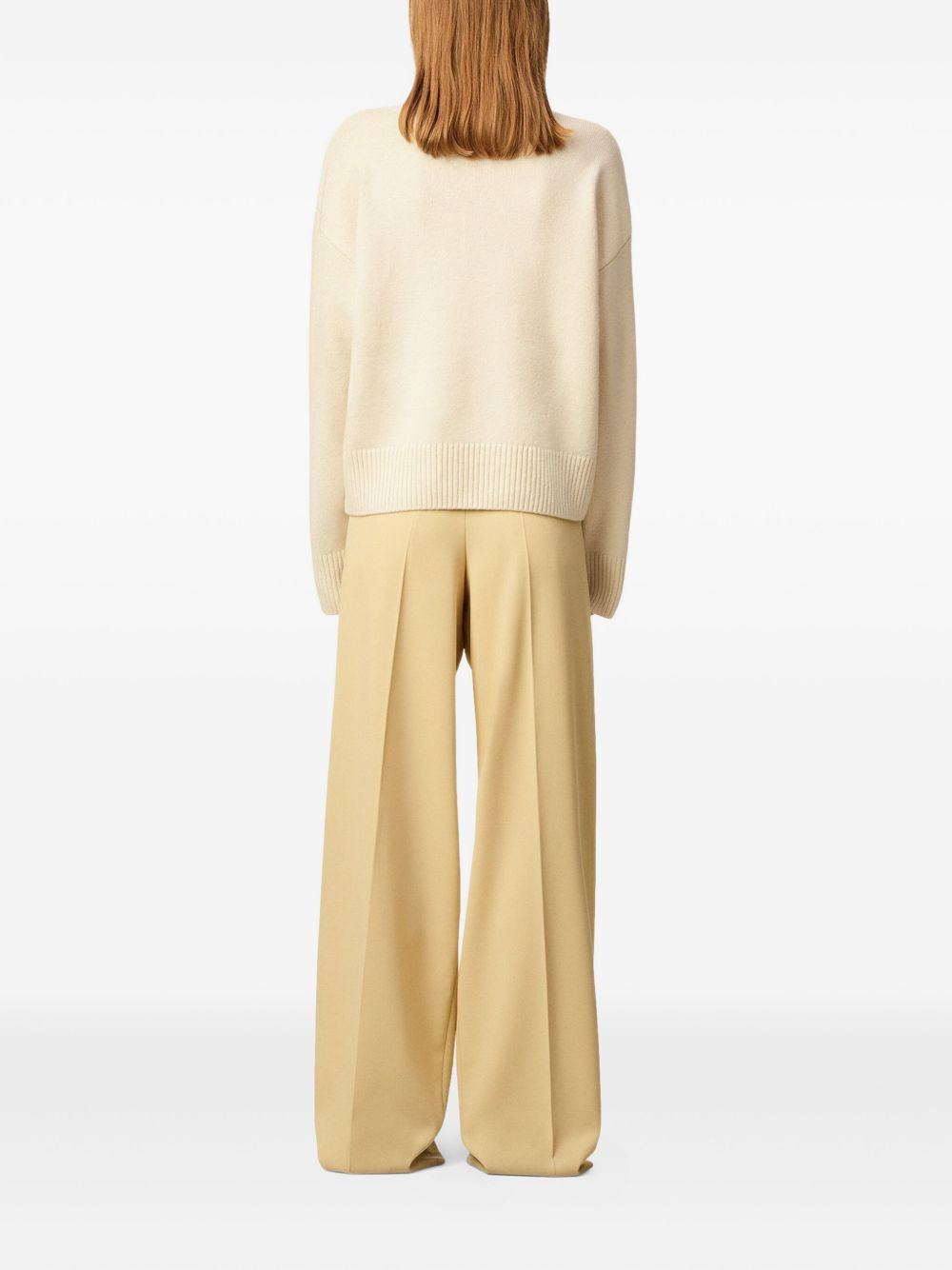 Ami de Coeur funnel neck sweater - 4