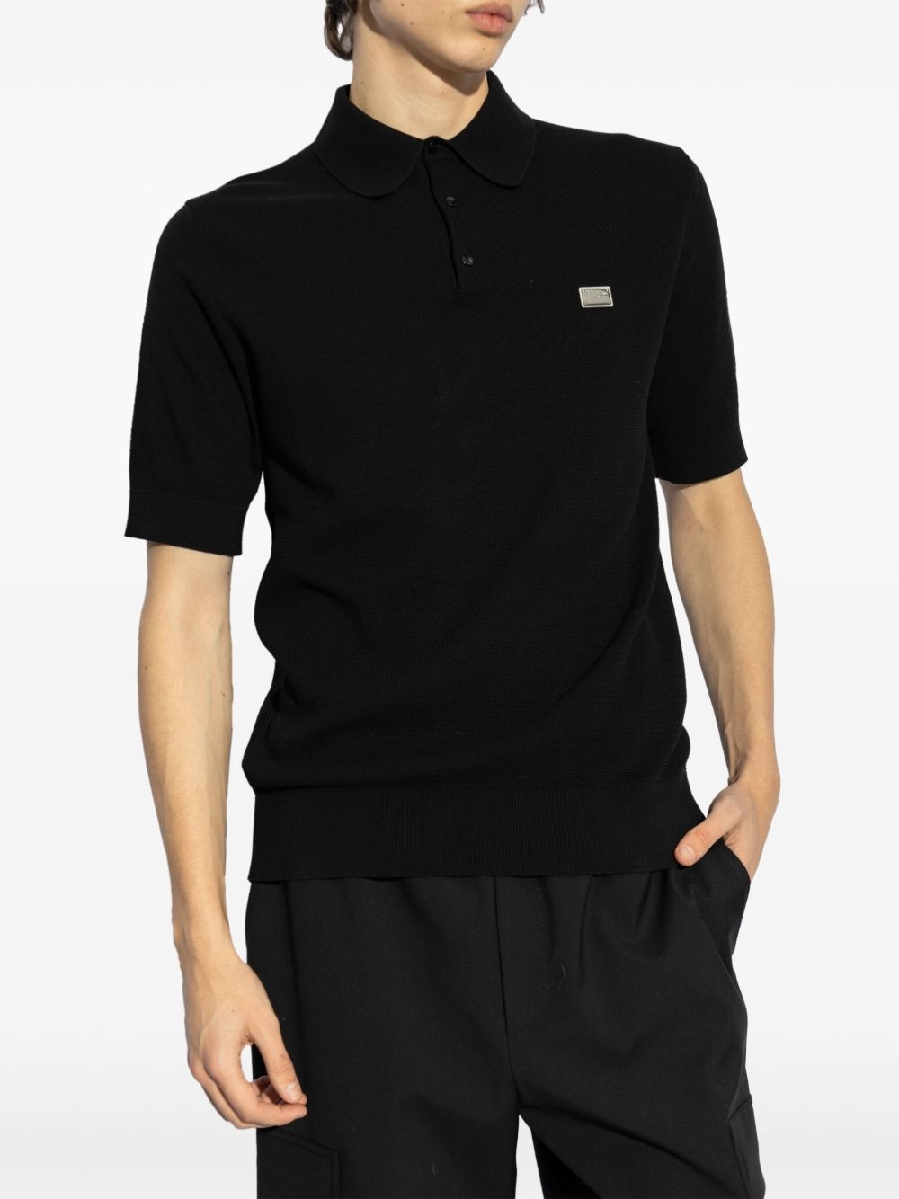cotton polo shirt - 3
