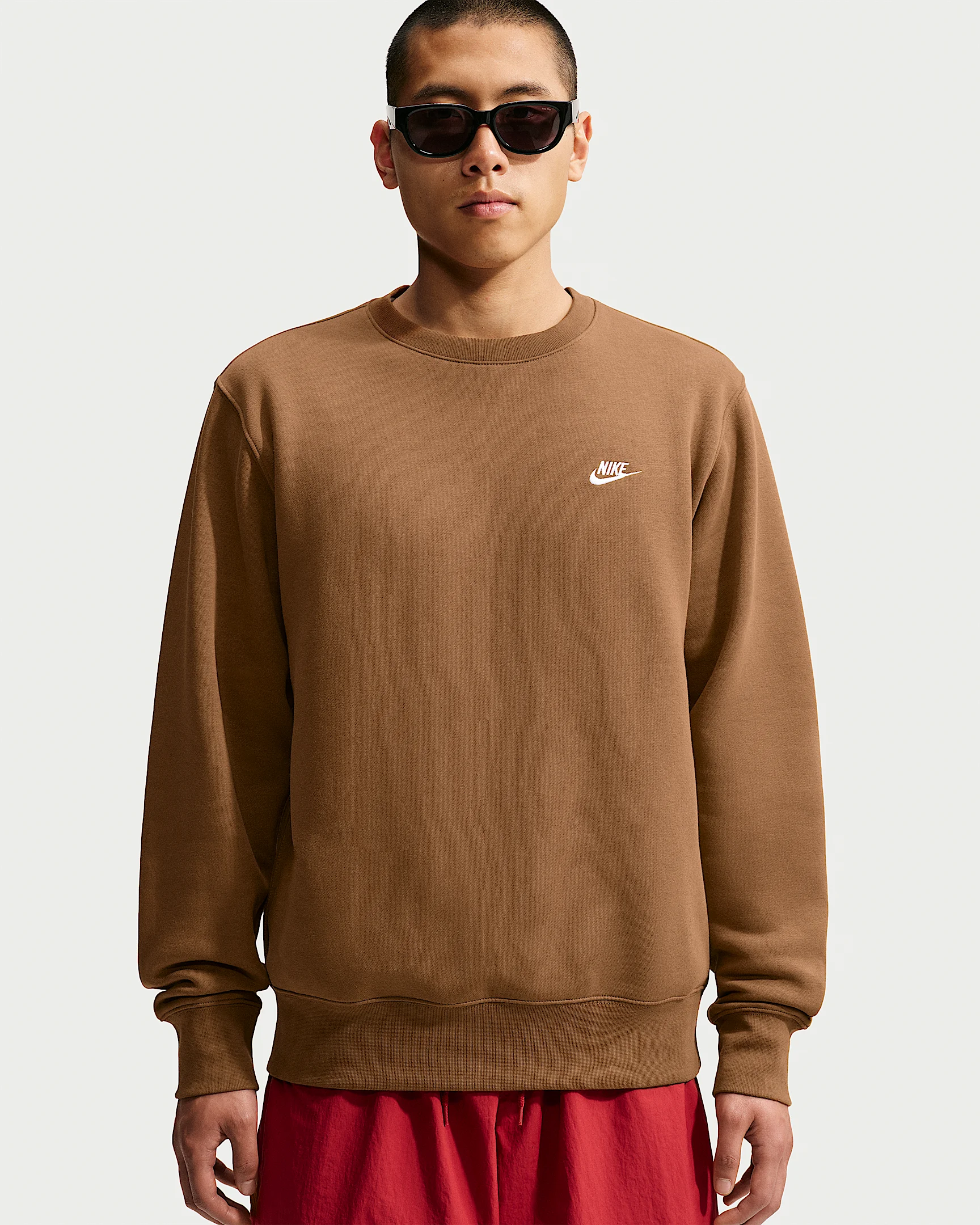 Nike Club Men's Fleece Crew - 1