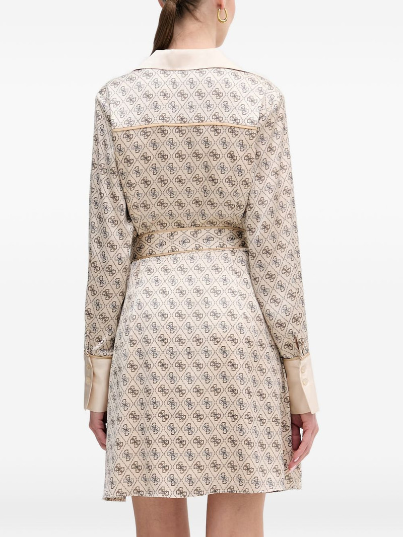 Blerta collar belted dress 3