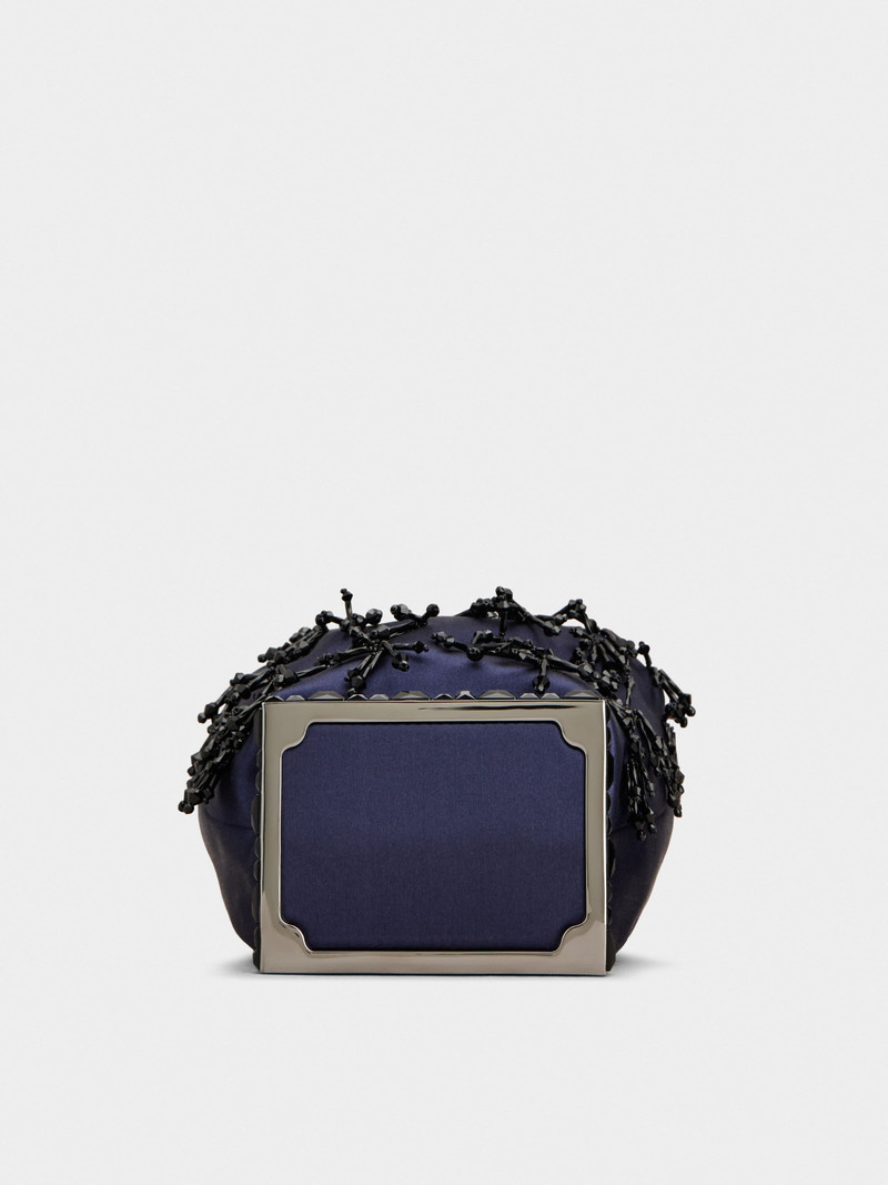 Très Vivier Bucket Bag in satin 5