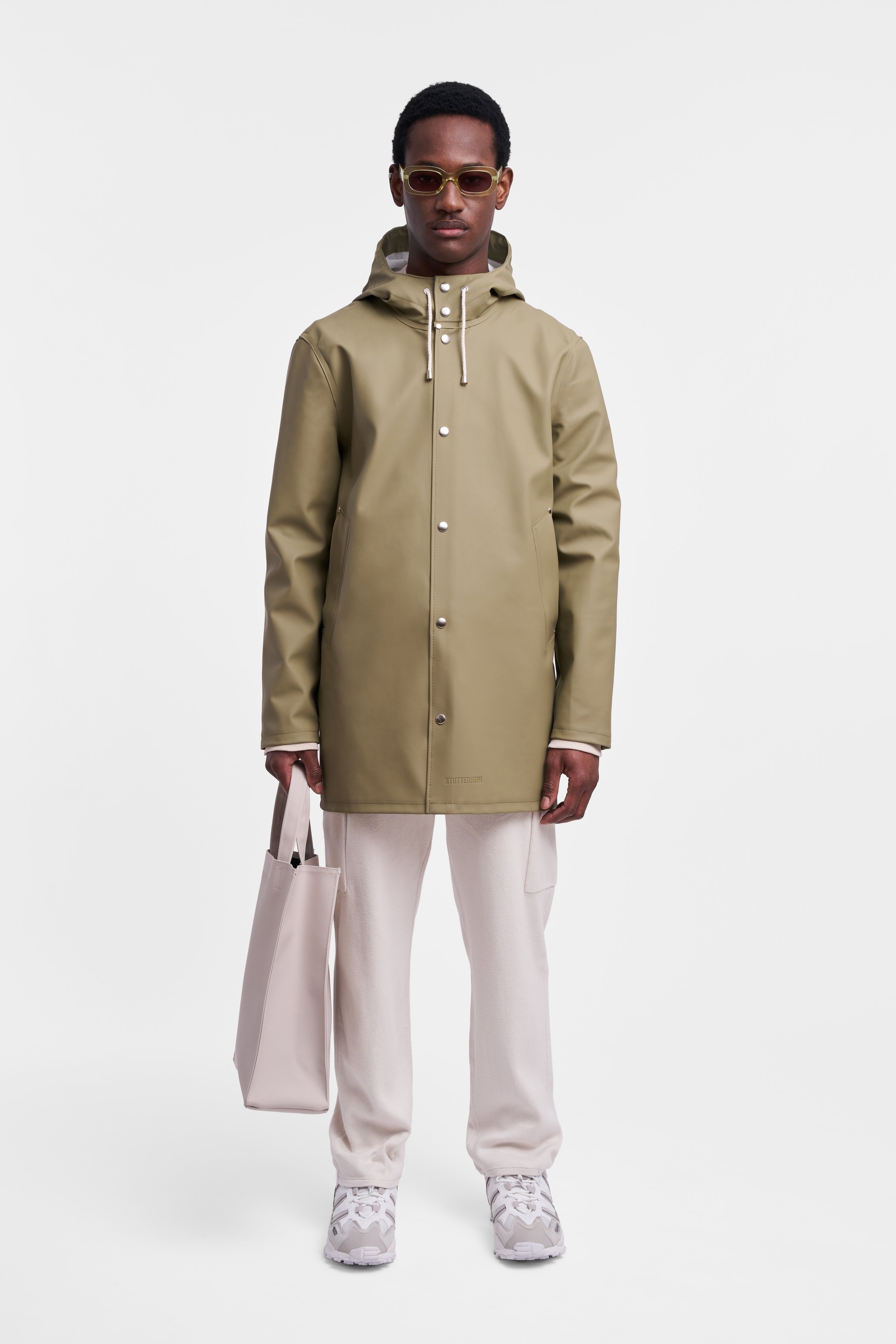 Stockholm Raincoat Aloe - 2