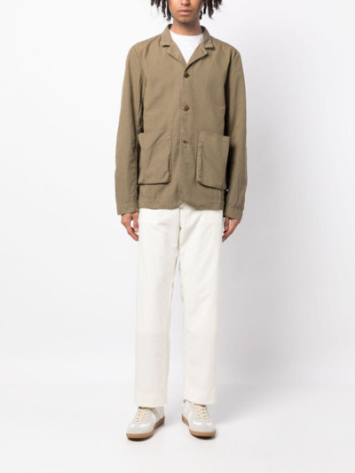 Toogood button-up cotton shirt jacket outlook