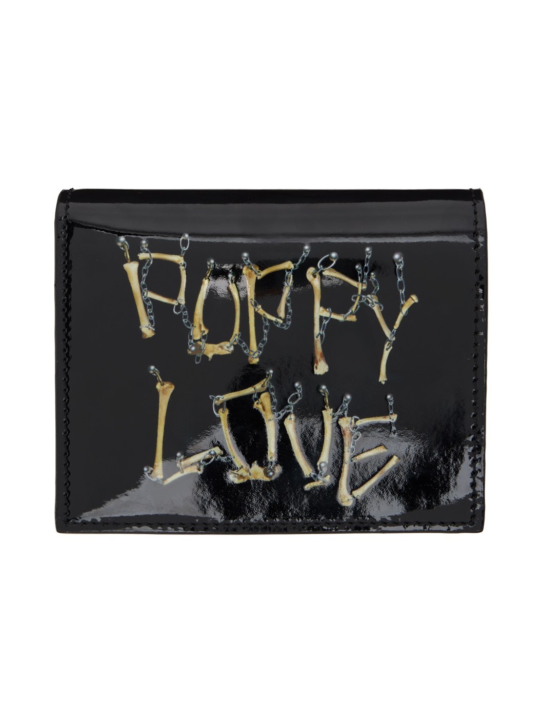 Black 'Puppy Love' Wallet - 1