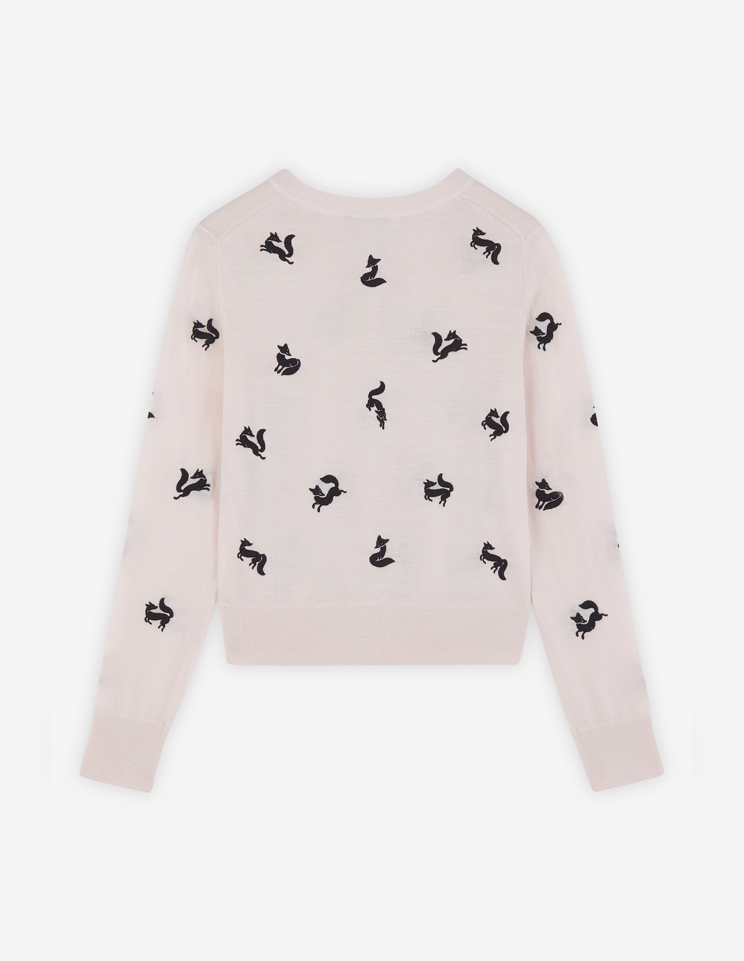FANCY FOX EMBROIDERED CARDIGAN - 6