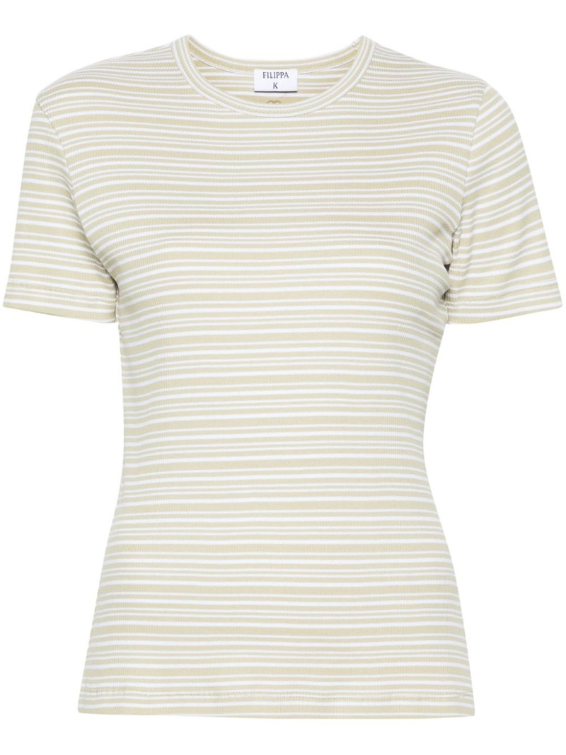 striped ribbed T-shirt 1