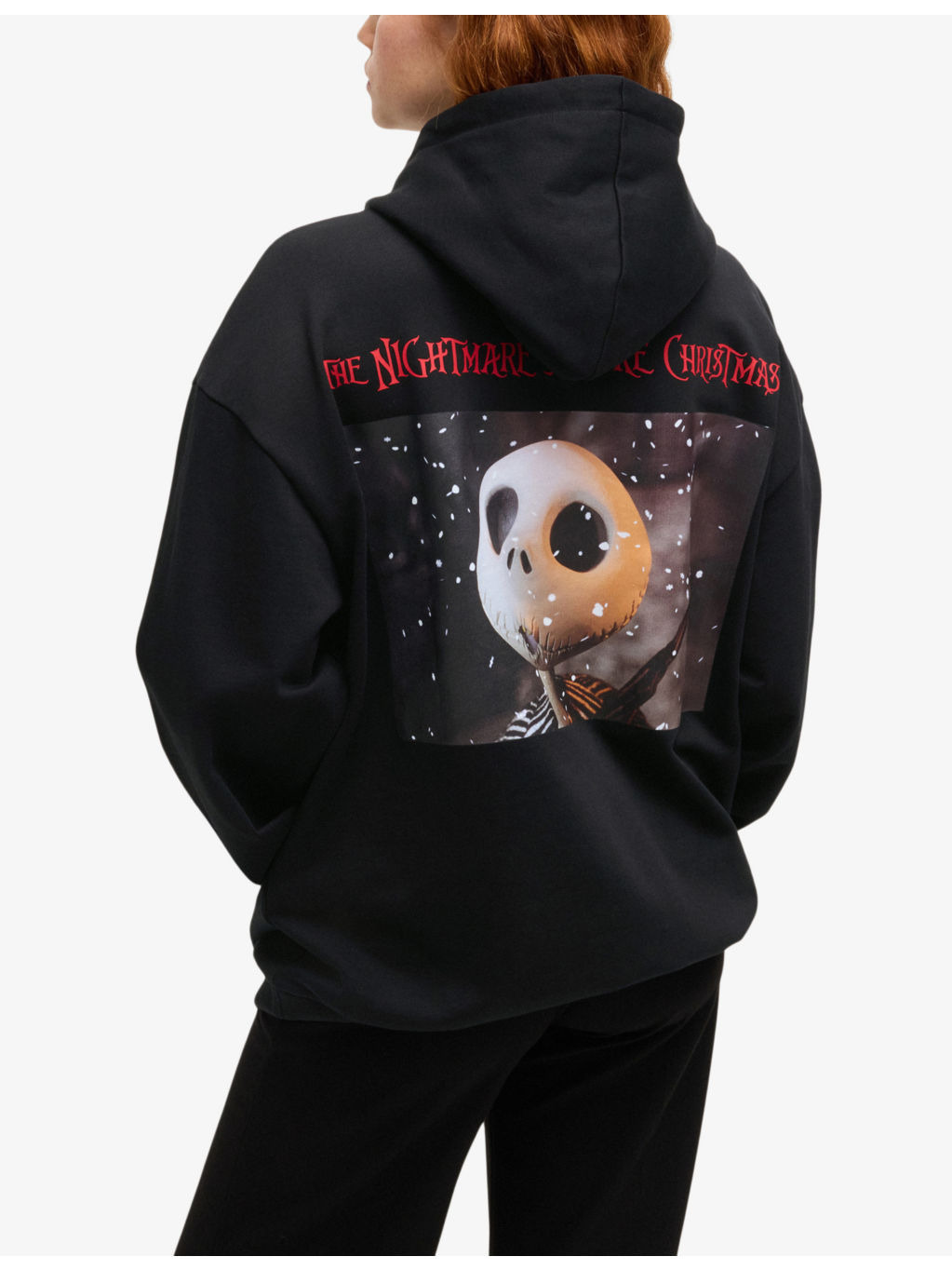 Drawstring-hood graphic-print cotton-jersey hoody - 6