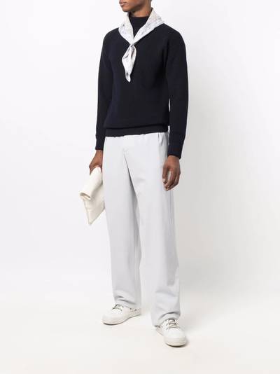 Jil Sander ribbed-knit roll neck jumper outlook