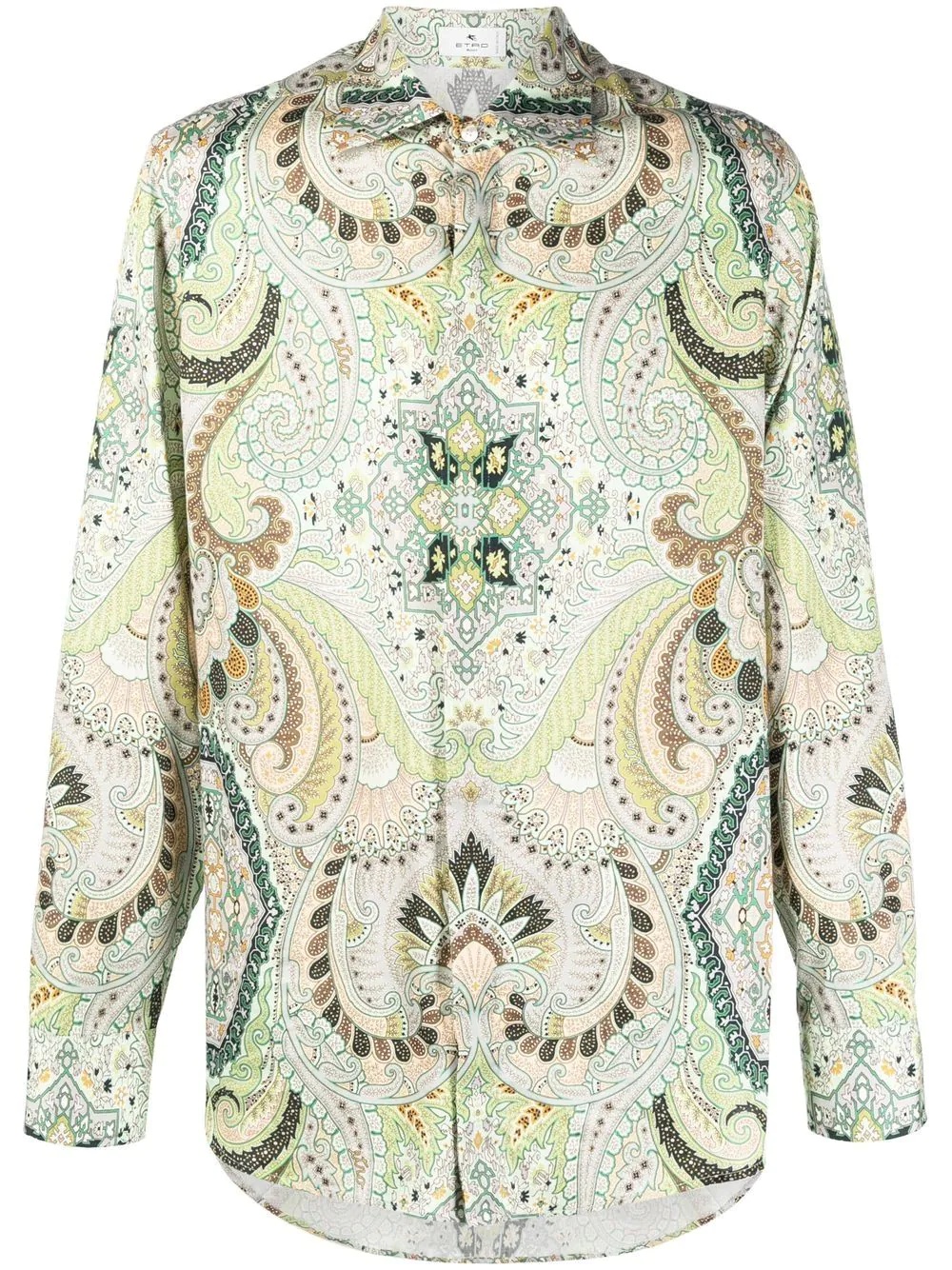 paisley-print shirt - 1