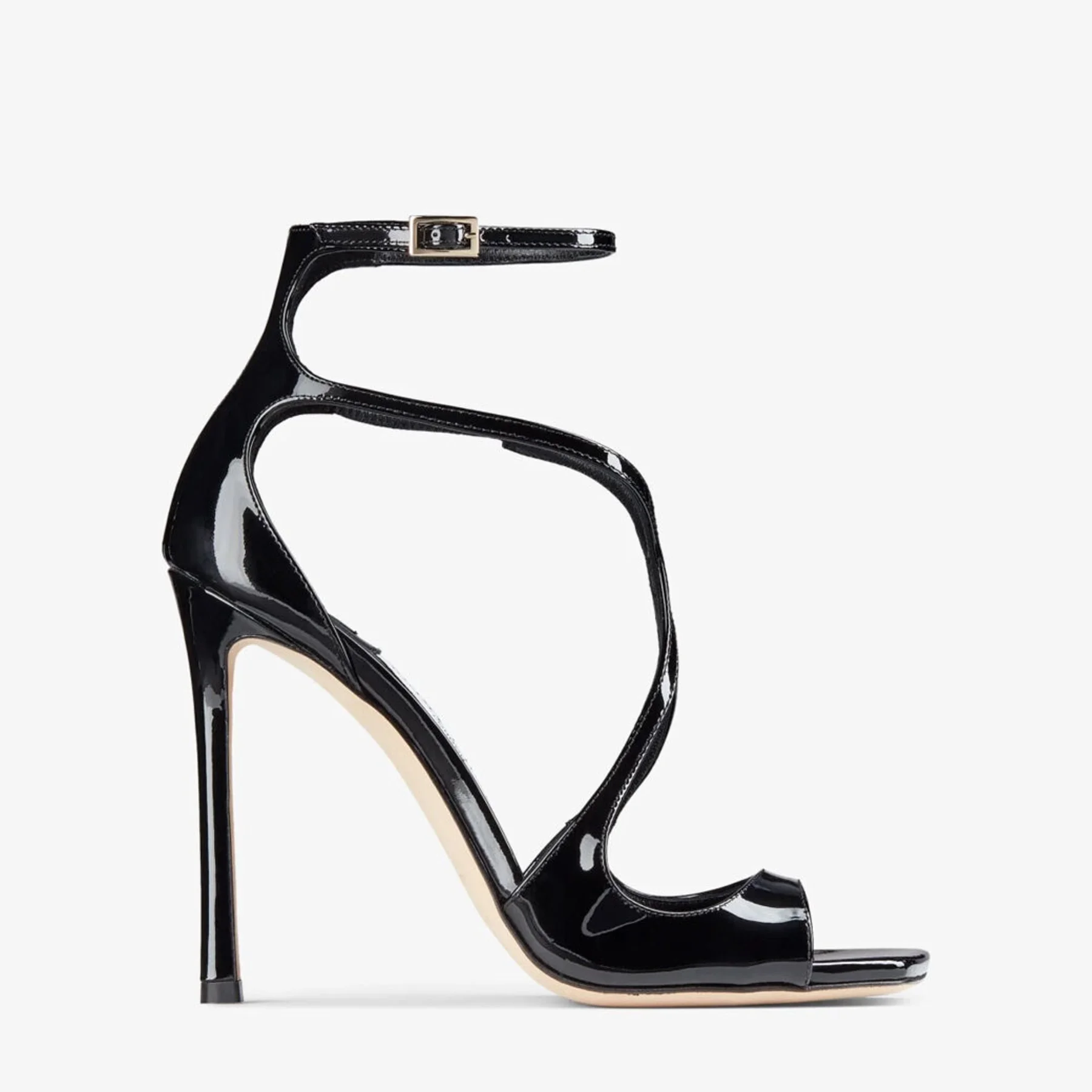 Azia 110
Black Patent Leather Sandals - 1