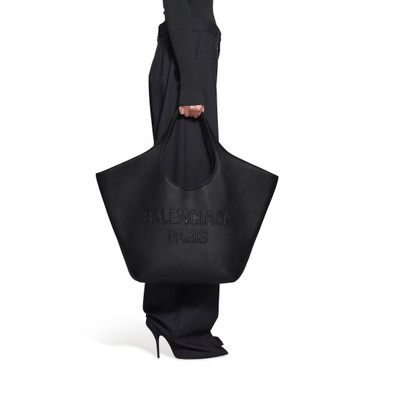 BALENCIAGA Women's Mary-kate Medium Tote Bag in Black outlook