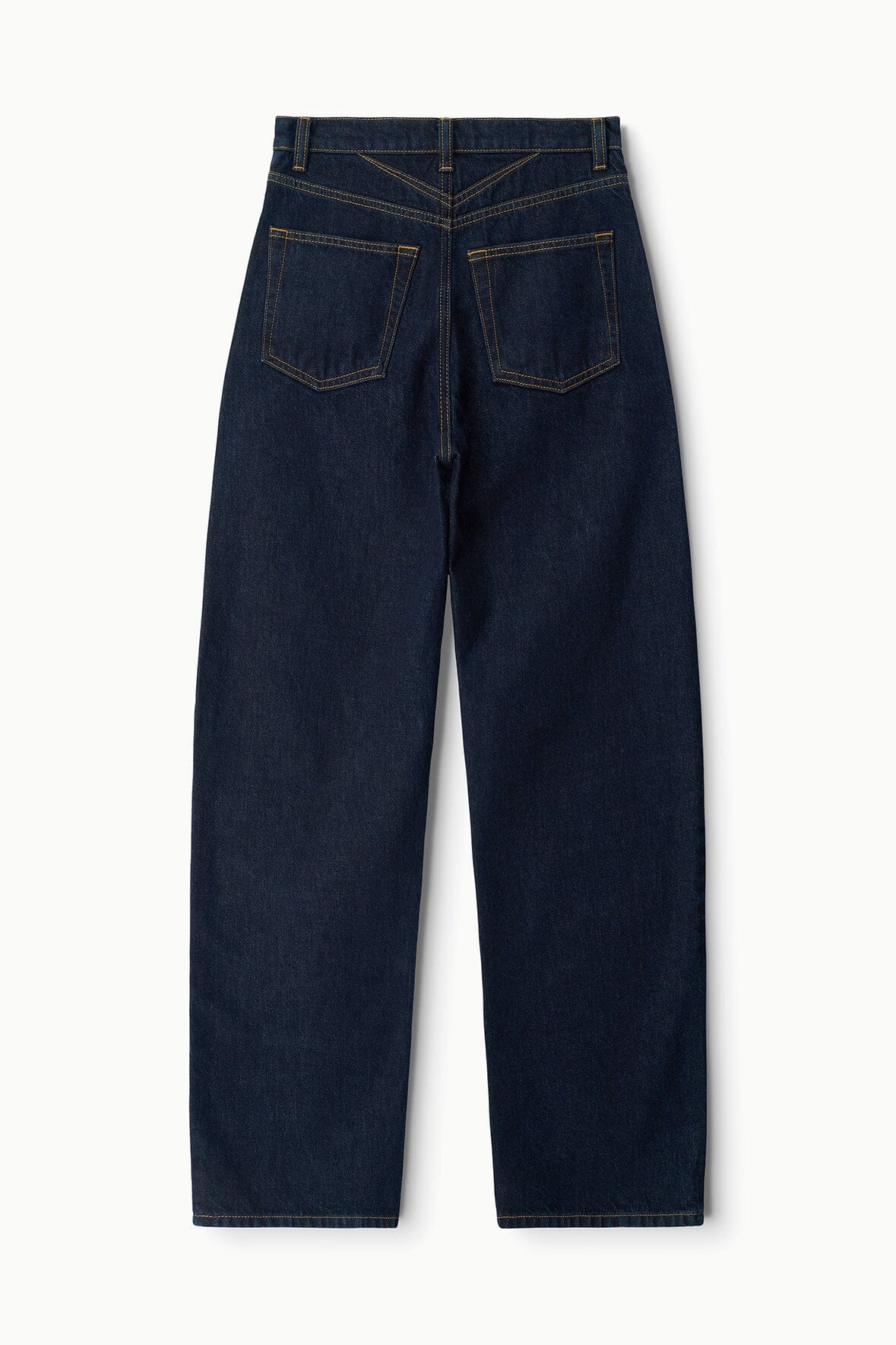 STAUD LEO HIGH RISE JEAN INDIGO - 10