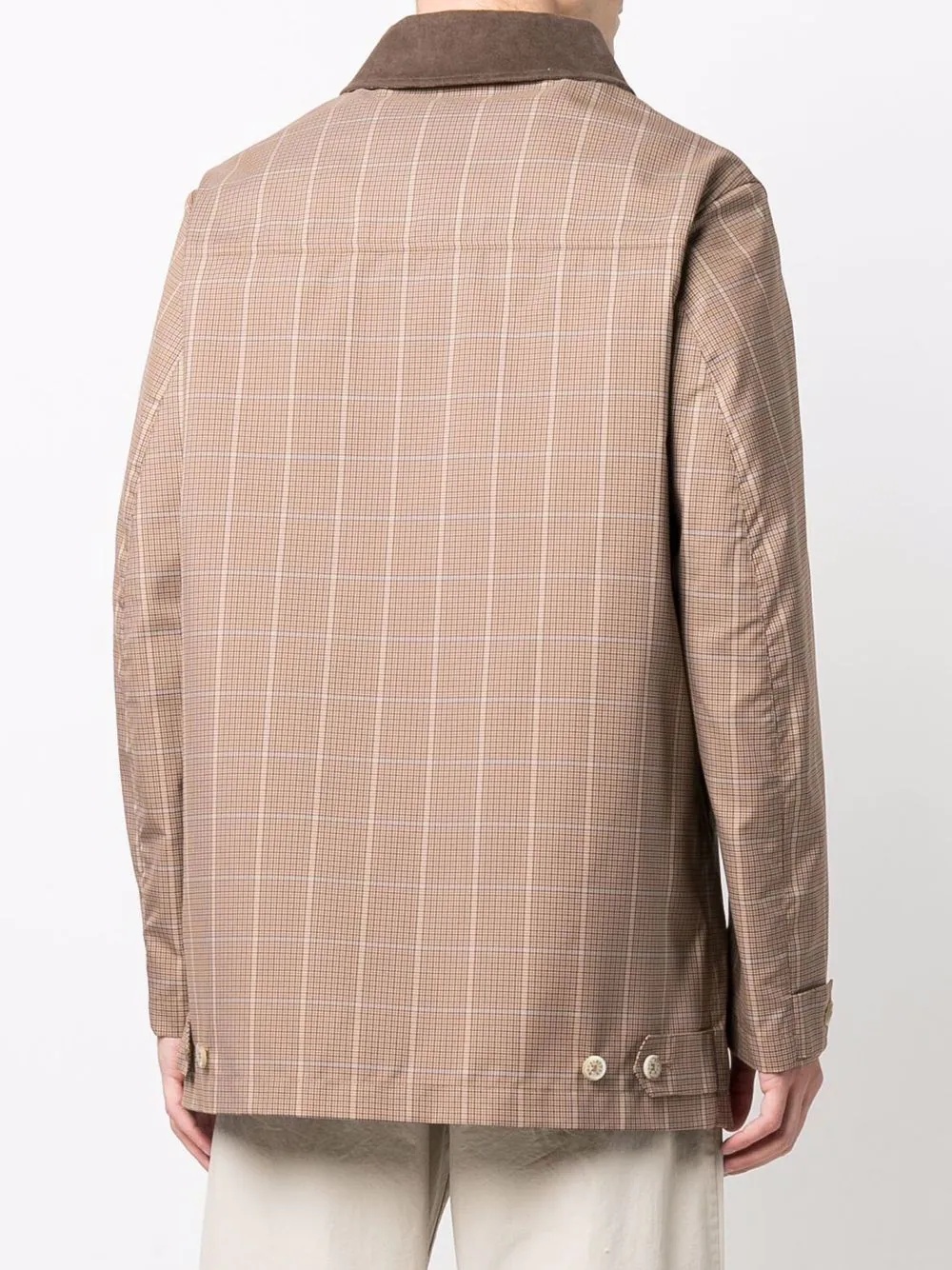 Bloomsbury RAINTEC check-print jacket - 4