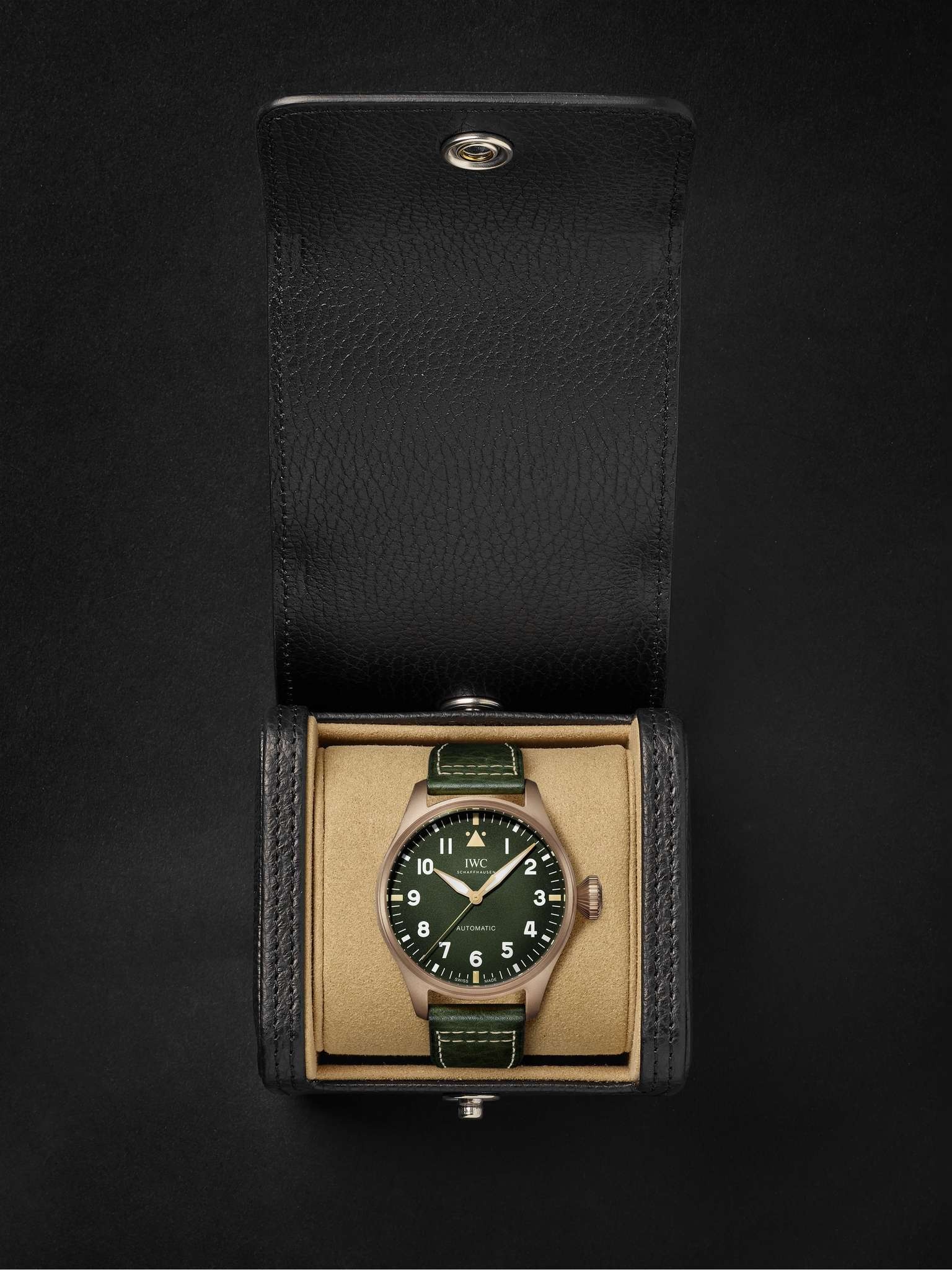Big Pilot's Spitfire Automatic 43mm Bronze and Leather Watch, Ref. No. IW329702 - 7