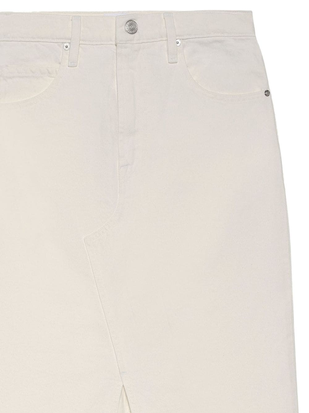 The Midaxi denim midi skirt - 2