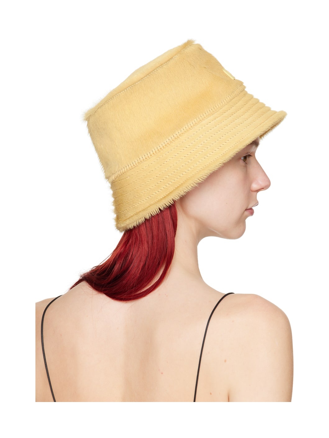 Beige Les Sculptures 'Le bob Sperone' Bucket Hat - 3