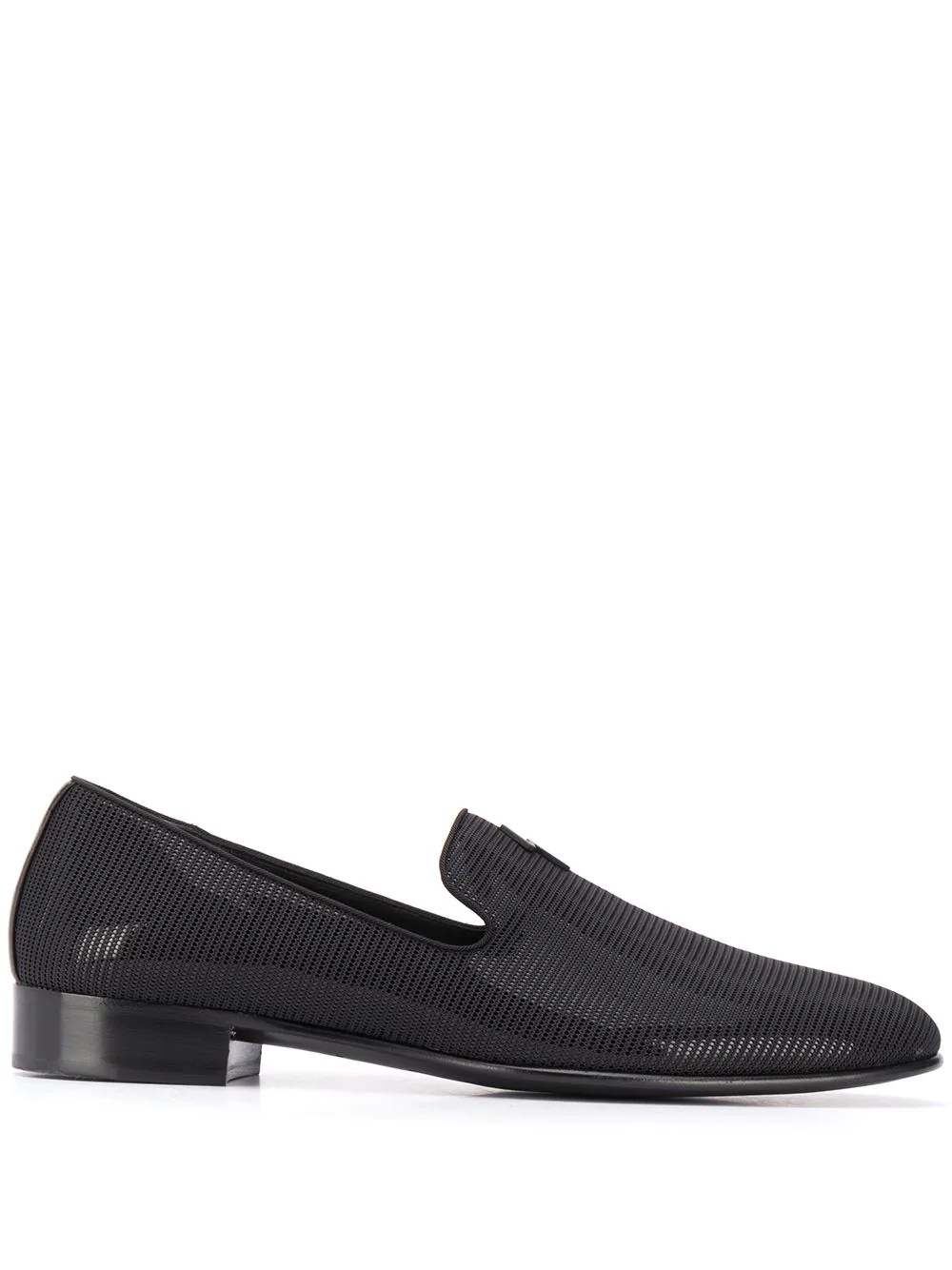 mesh panel loafers  - 1