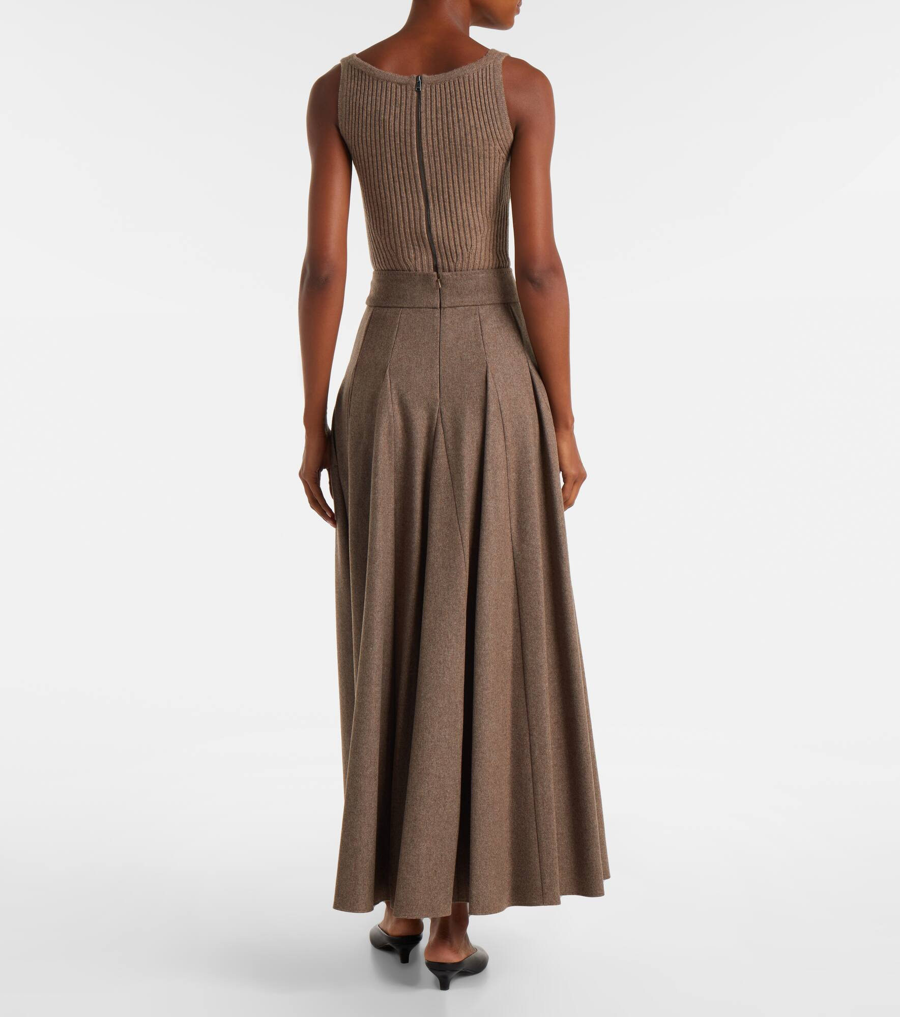 Bellico wool maxi skirt - 3