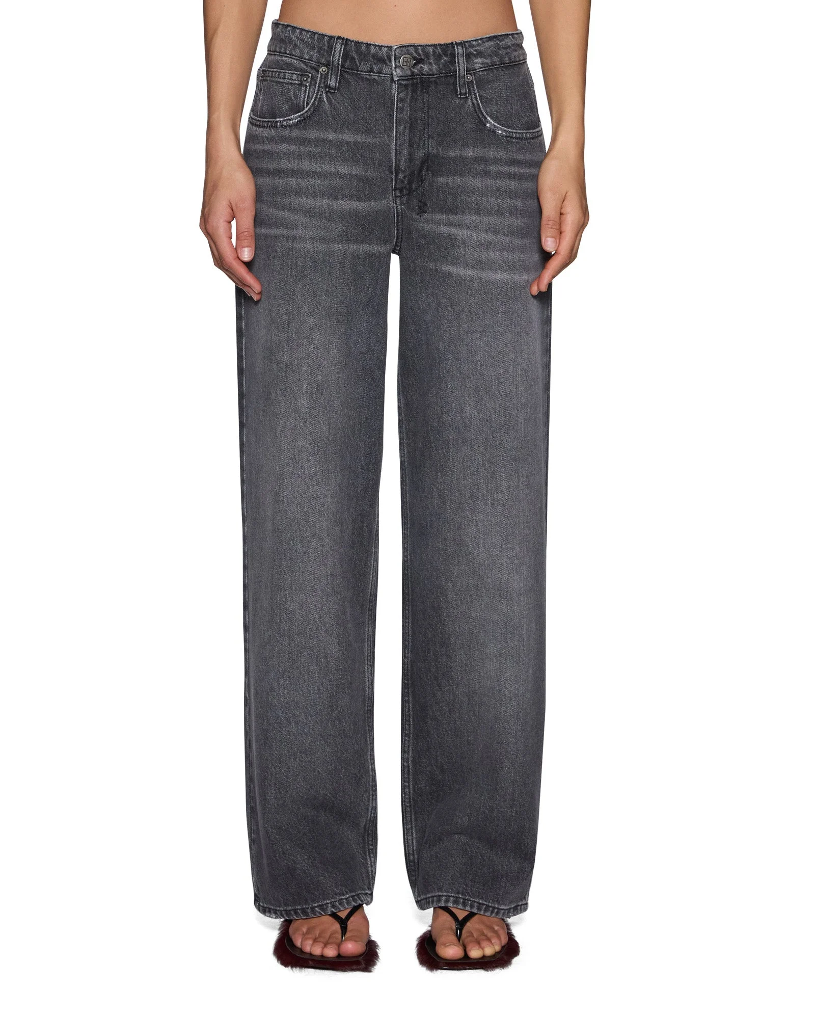 EMPIRE JEAN GLITCH GREY - 1