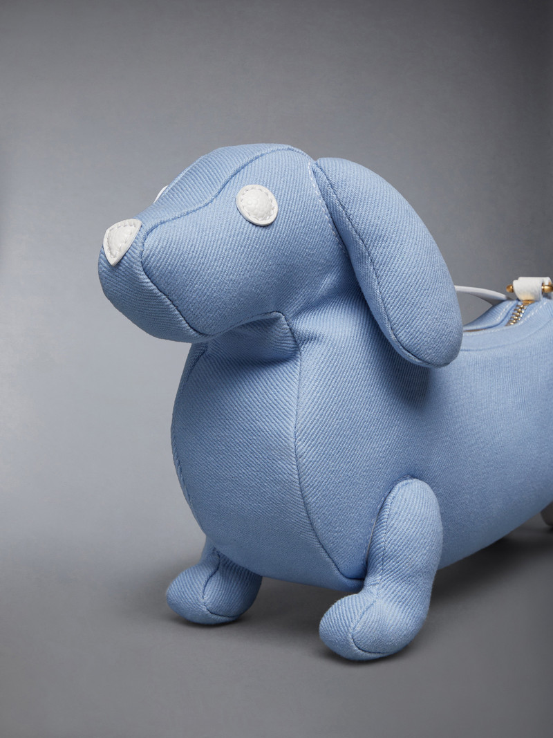 HECTOR BAGUETTE BAG IN SELVEDGED DENIM 6