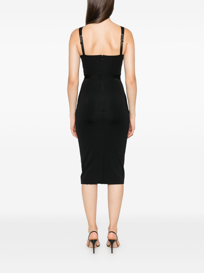 sweetheart-neckline mini dress 4