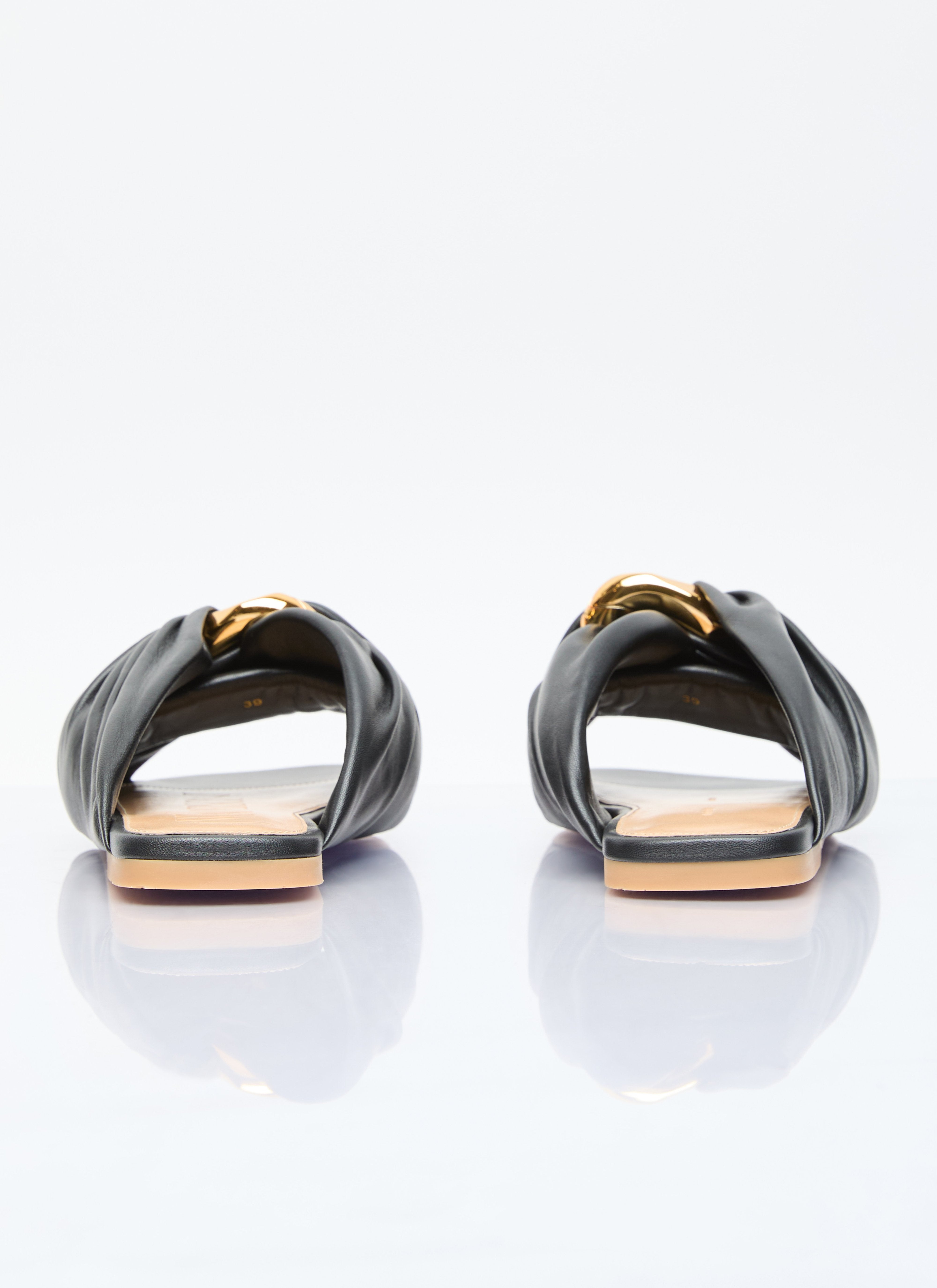J.W. ANDERSON - Jw Anderson Women Corner Leather Flats - 6