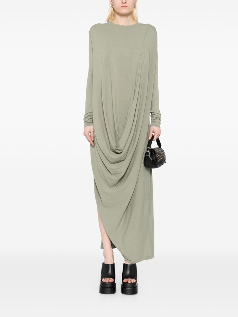 Rick Owens draped knitted dress outlook