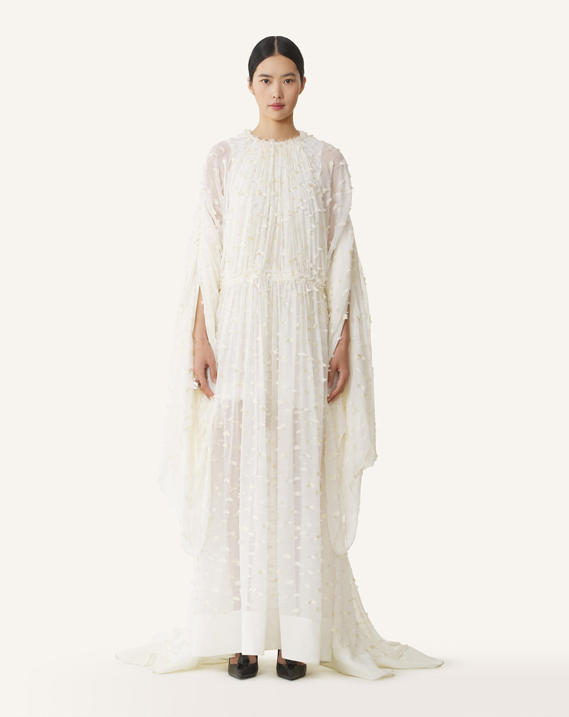 Lanvin LONG-SLEEVE RUCHED DRESS outlook