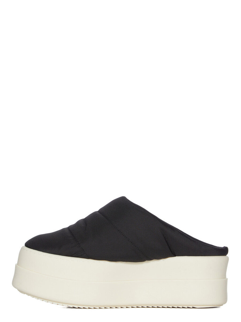 Rick Owens DRKSHDW Black Concordians Mega Bumper Slip On Lunar Sneakers outlook
