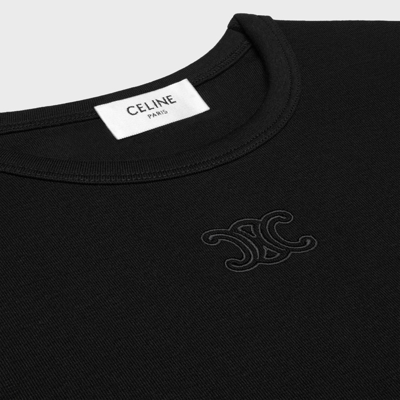 triomphe t-shirt IN ribbed cotton jersey 3