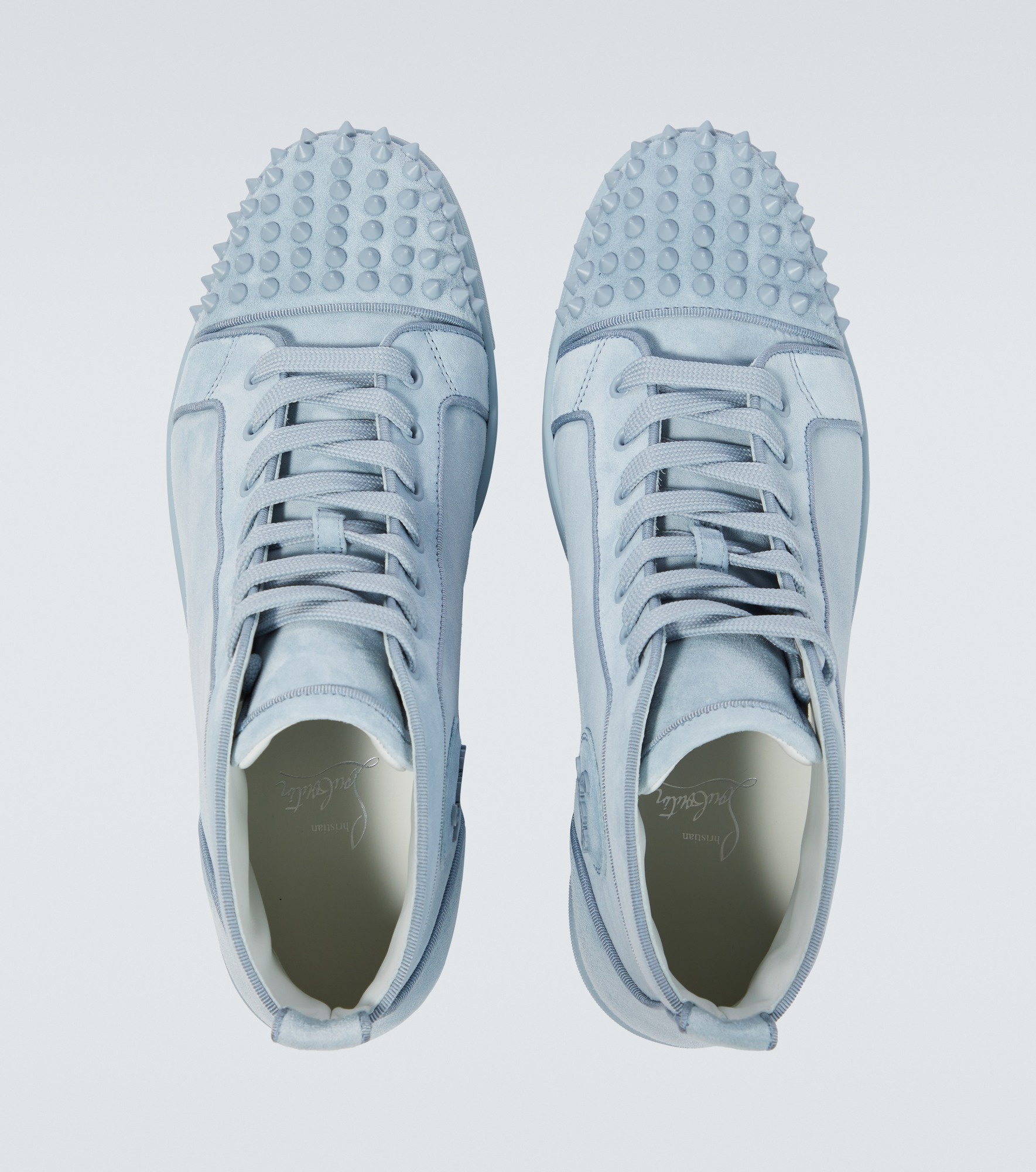 Lou Spikes suede sneakers - 4